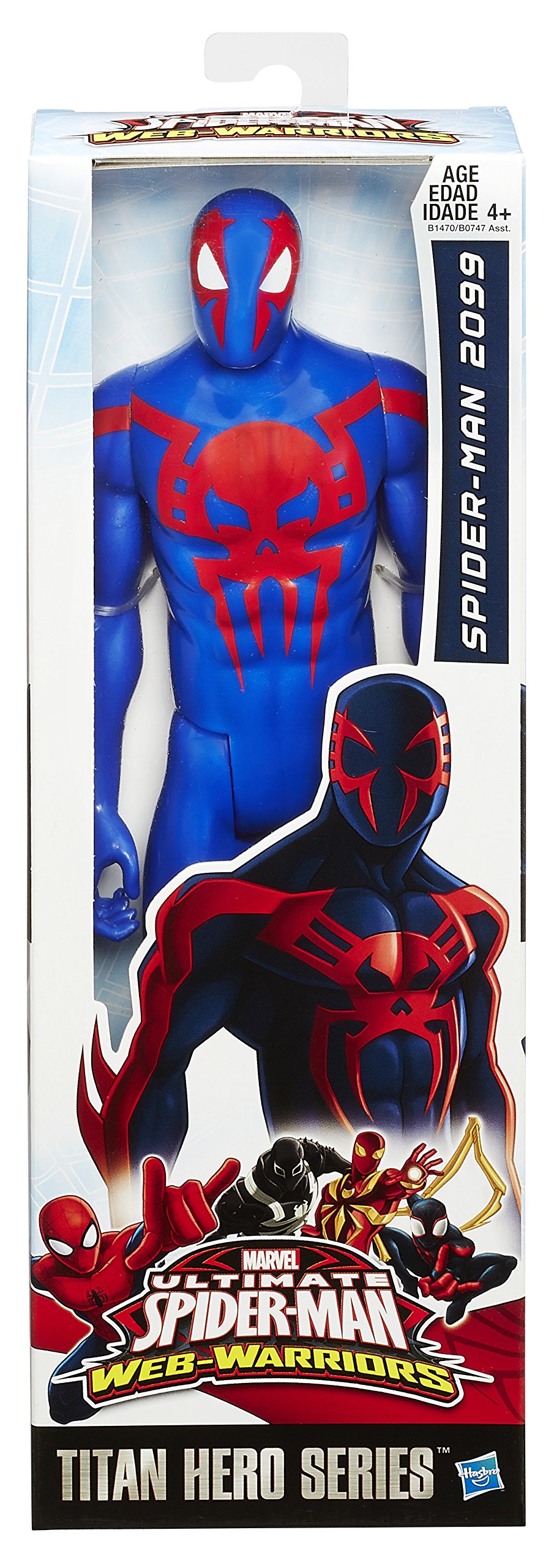 Marvel Spider-Man Titan Hero Series 12-Inch Action Figure - Spider-Man 2099 Collectible Toy for Kids & Adults | Perfect for Display, Play & Marvel Fans Gift