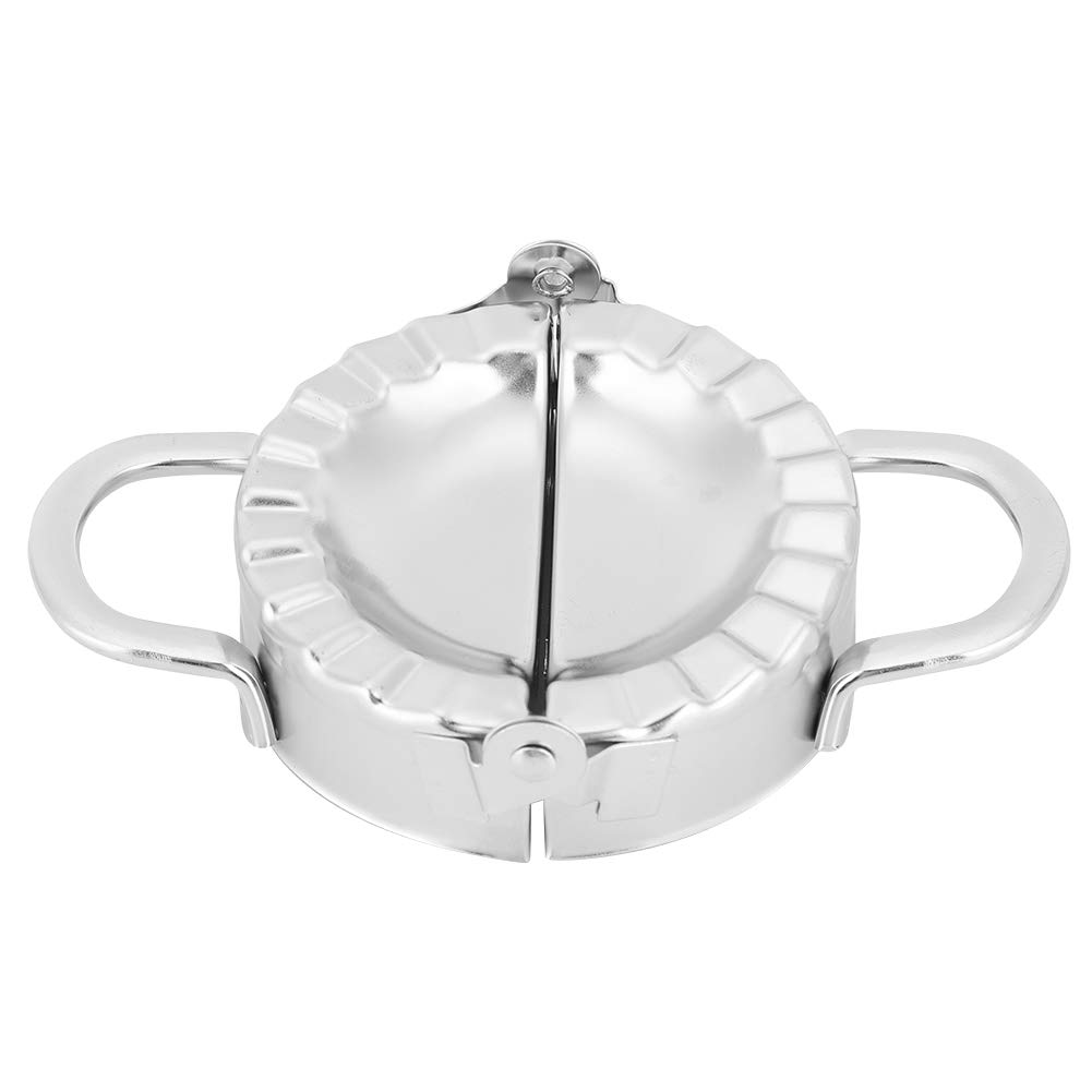 Stainless Steel Dumpling Maker Mold Set - Reusable Dumpling Press Machine for Homemade Dumplings, Wontons & Gyoza - Perfect for Home Kitchen & Restaurant Use (Silver) | Great for Family Cooking, Asian Cuisine & Meal Prep