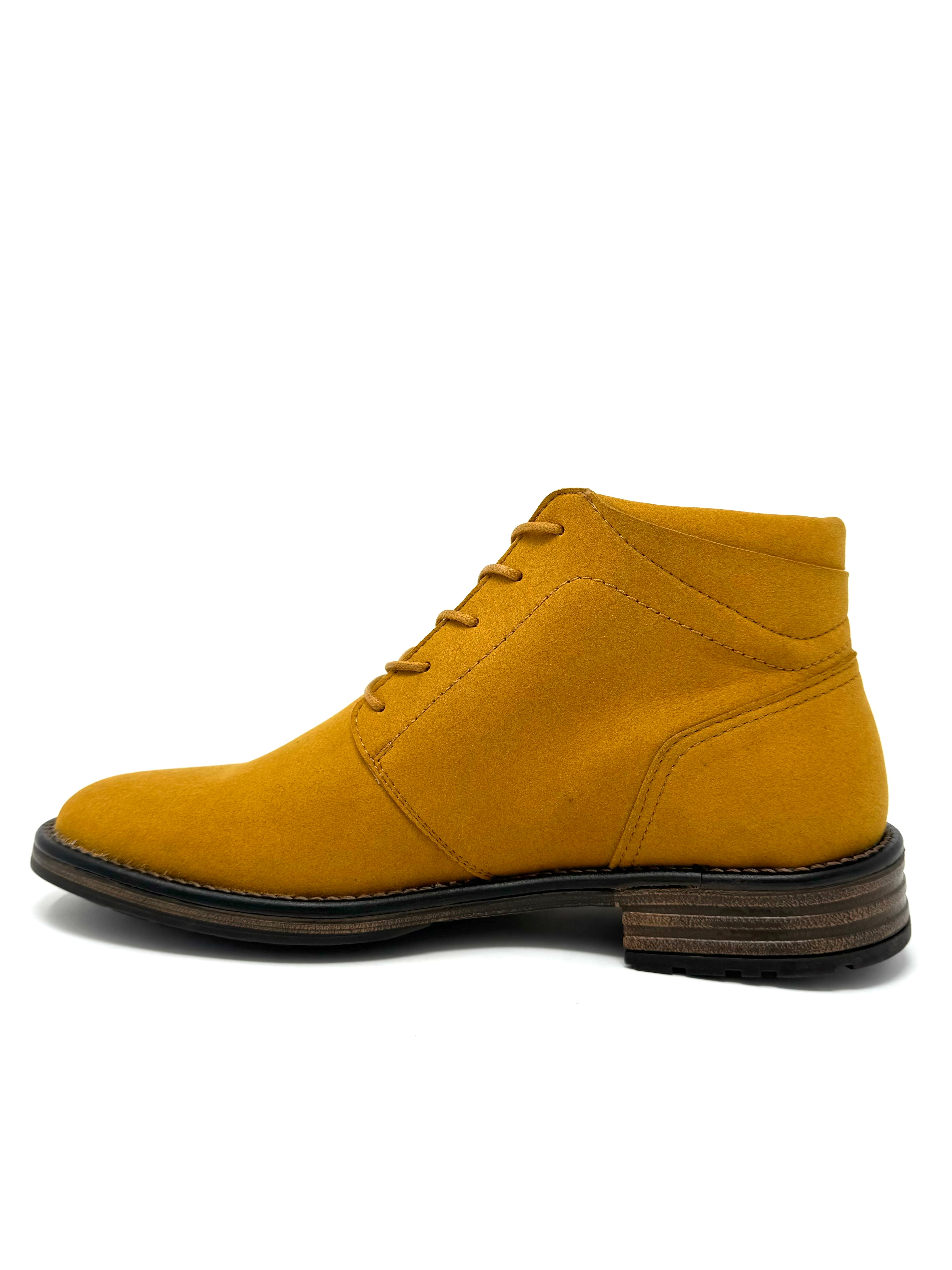 Novacas Fernando Tan Suede Boots for Men - Stylish & Comfortable Ankle Boots for Casual Wear, Outdoor & Work