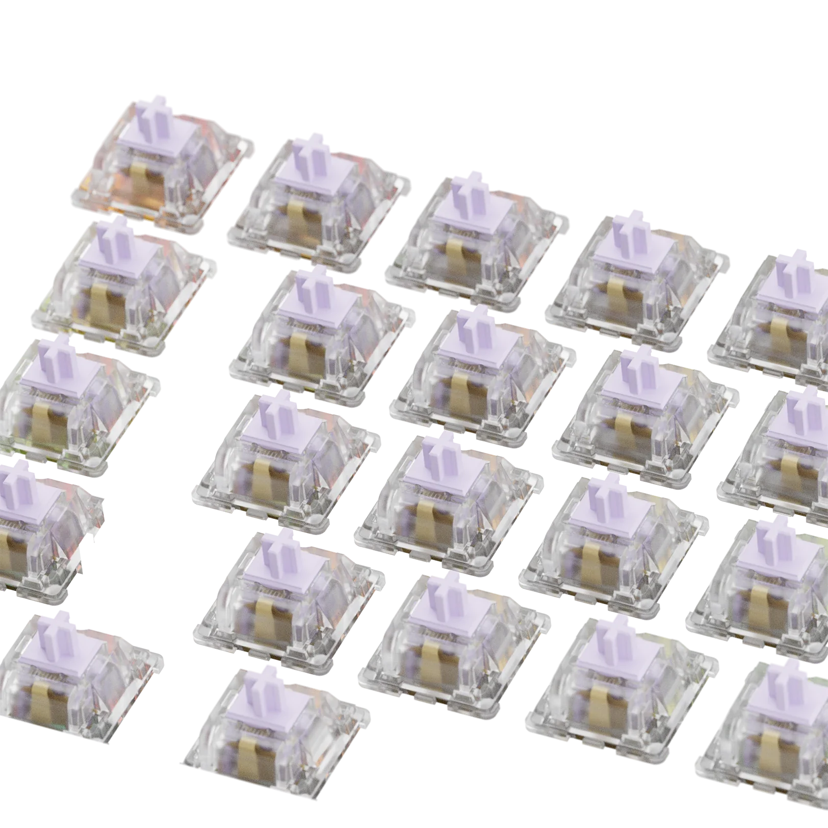 Glorious Mako Ultralight MX 65 ANSI Mechanical Keyboard Switches - Smooth Linear Switches for Gaming & Typing | Perfect for Esports, Office Work & Mechanical Keyboard Enthusiasts