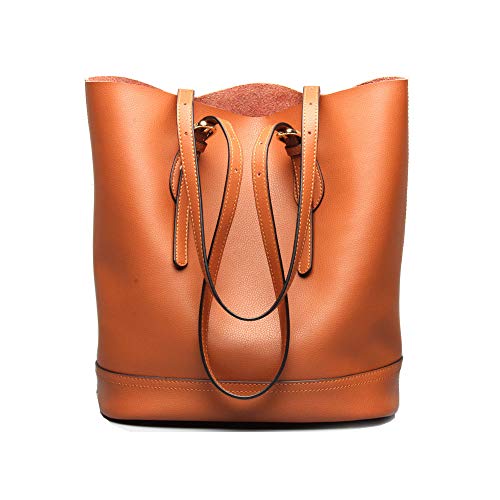 Genuine Leather Tote Bag for Women - Stylish Top Handle Shoulder Purse & Hobo Handbag - Perfect for Work, Travel and Everyday Use