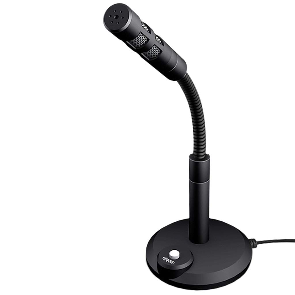 TWDYC PC Plug & Play 3.5mm Omnidirectional Microphone - High-Quality Studio Mic for Desktop, Laptop, Computer, Notebook - Ideal for Gaming, Streaming, Podcasting & Online Meetings