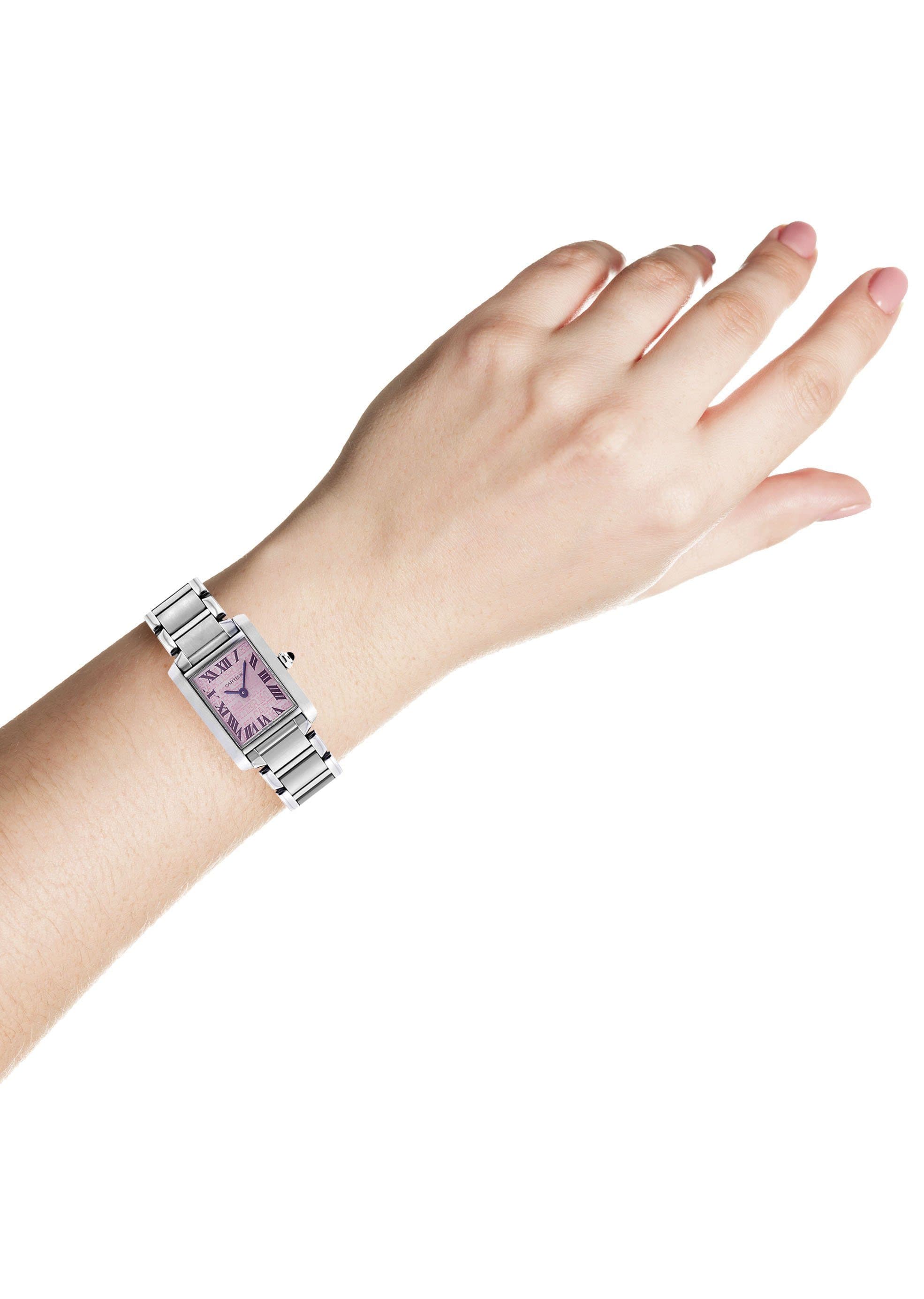 Cartier Tank Francaise Women's Luxury Watch - Stainless Steel Case & Bracelet | Elegant Dress Watch for Business, Parties & Special Occasions