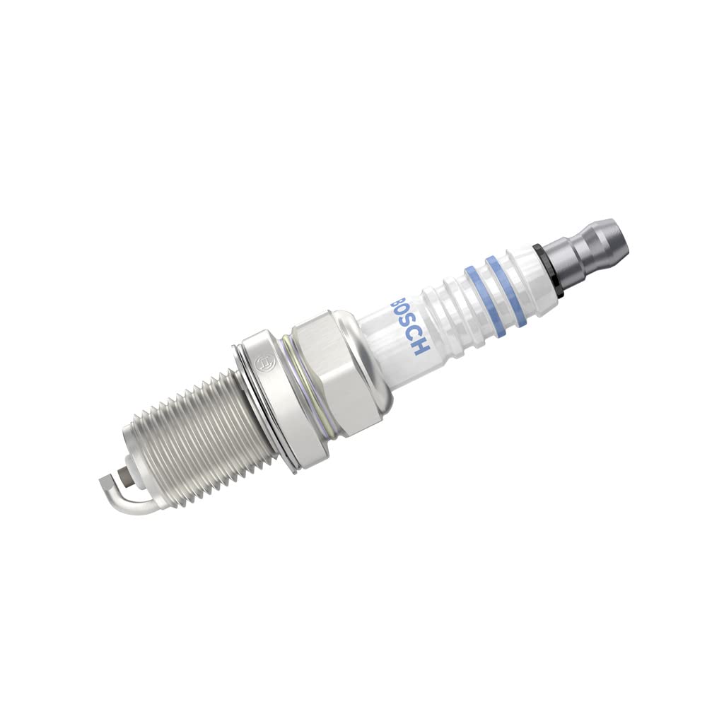 Bosch FR8DC Spark Plug - Nickel Alloy Electrode - High Performance Ignition for Cars, Trucks & SUVs - Ideal for Daily Commuting & Highway Driving