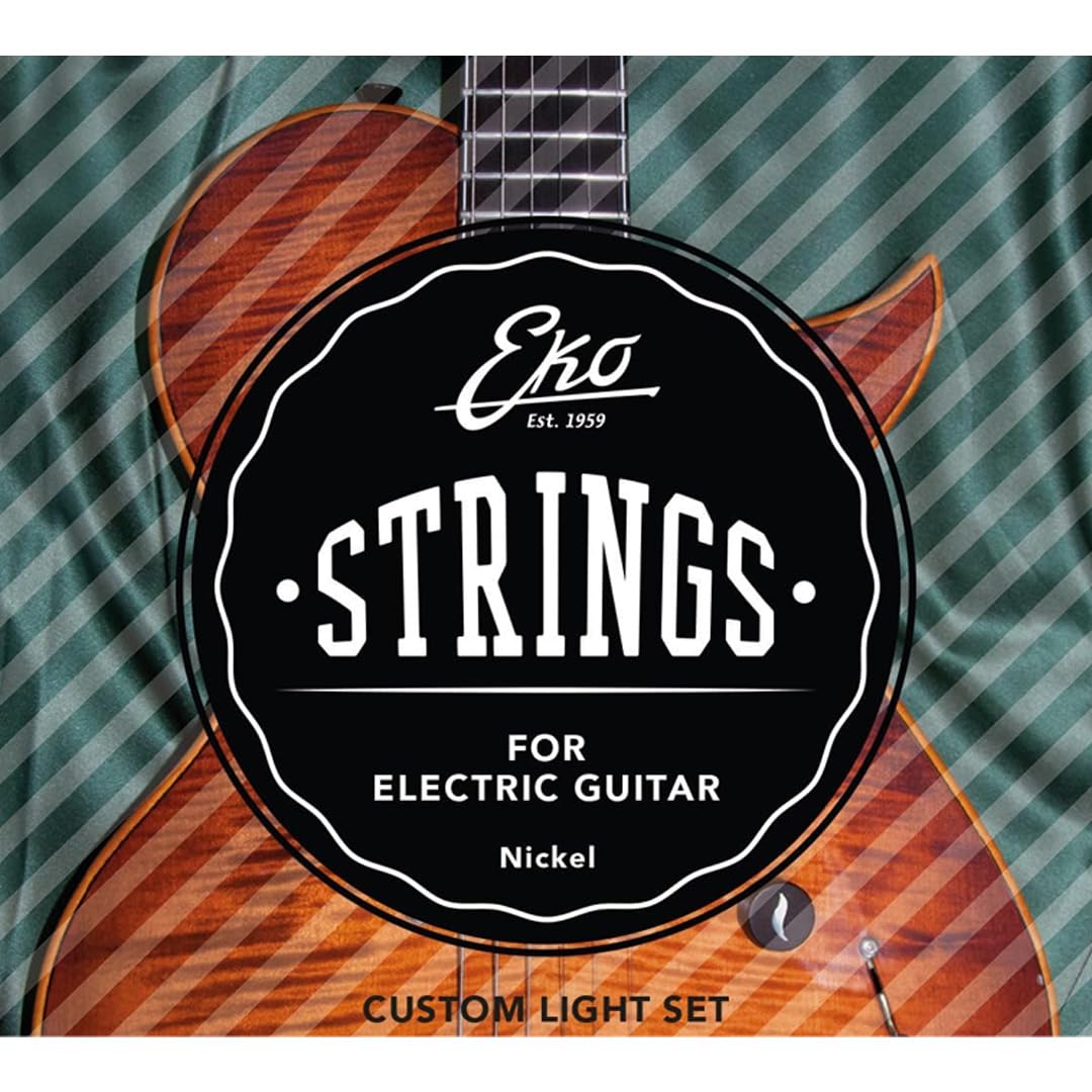 Premium Electric Guitar Strings Set (16100403) - High-Quality Nickel Wound for Rock, Blues & Metal - Perfect for Stage Performance & Studio Recording