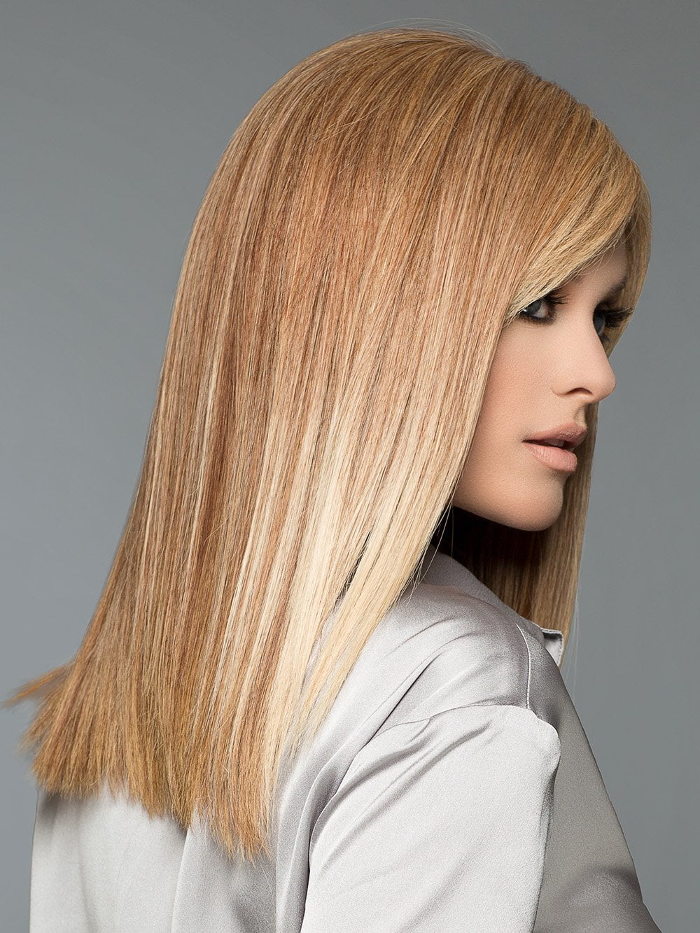 Adelle H Mono Human Hair Wig with Mono Top - Natural Look & Comfort | Perfect for Daily Wear, Cosplay, and Special Occasions