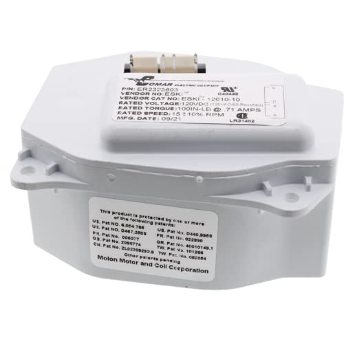 ClimaTek Refrigerator Ice Dispenser Motor Replacement for Whirlpool W10225313 - Perfect for Kitchen Appliance Repair & DIY Home Maintenance