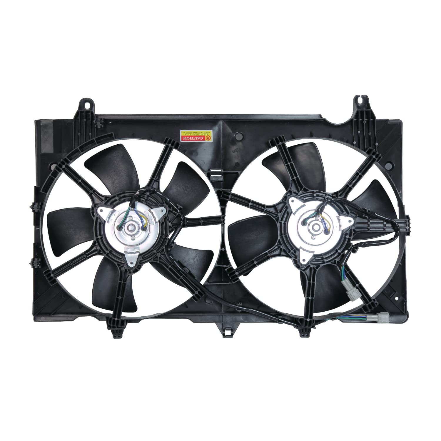 TYC 621810 Cooling Fan Assembly Replacement for 2007-2008 Nissan 350Z - High Performance Radiator Cooling Fan for Engine Overheating Prevention | Perfect for Summer Driving & Heavy Traffic Conditions