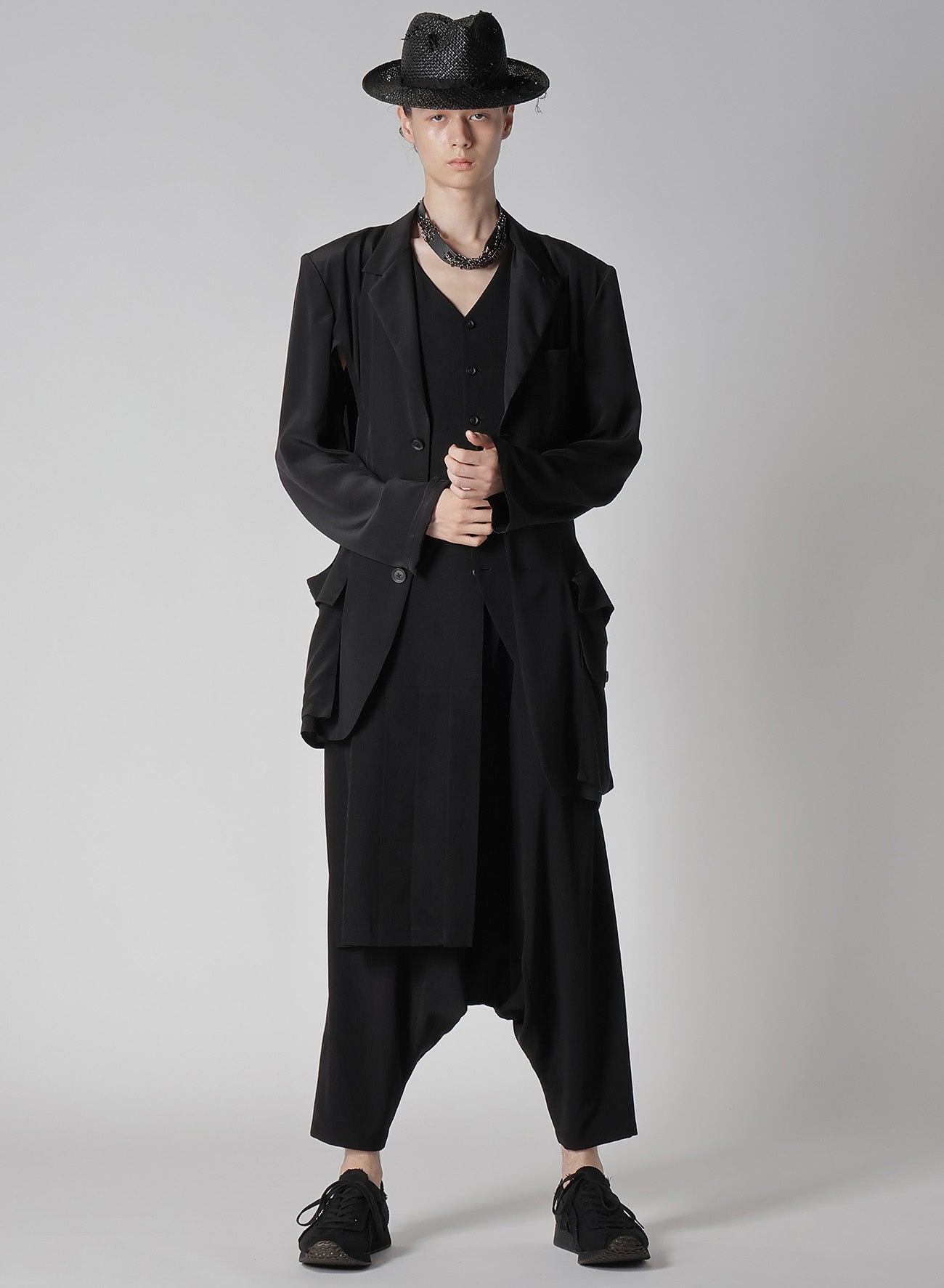 16M Crepe de Chine Side Opened Jacket - Elegant Women's Blazer for Office, Party & Evening Wear | Lightweight & Comfortable