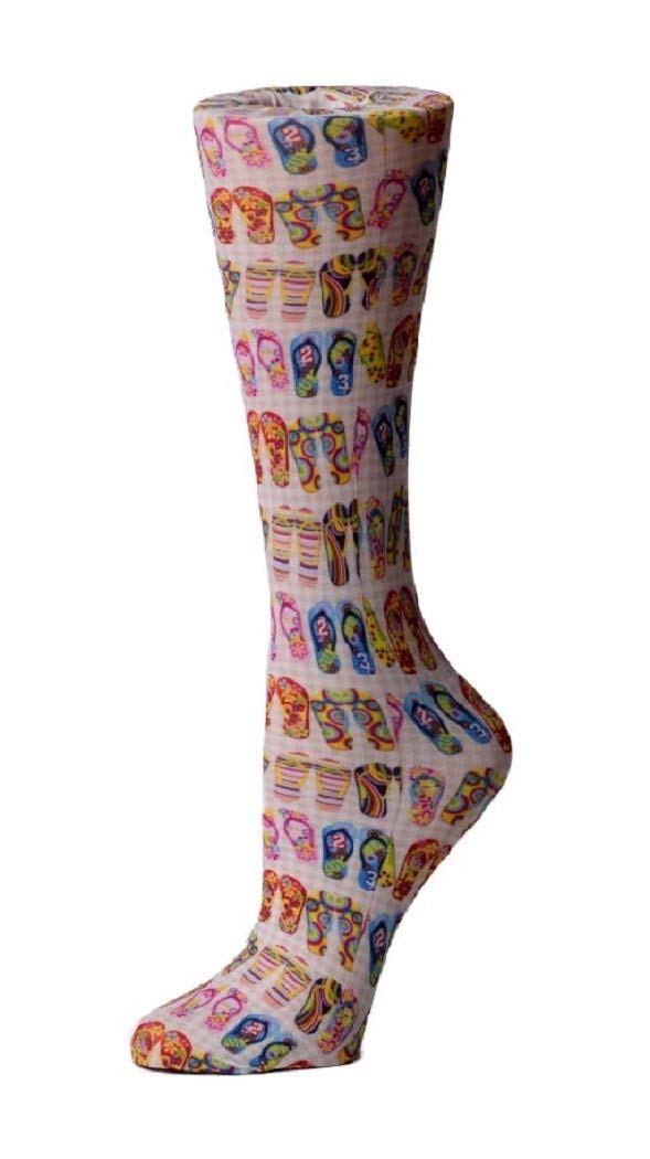 Best Compression Socks for Wide Calf 10-18mmHg - Comfortable Knit Support Socks for Women & Men - Perfect for Travel, Running, Nursing & Varicose Vein Relief