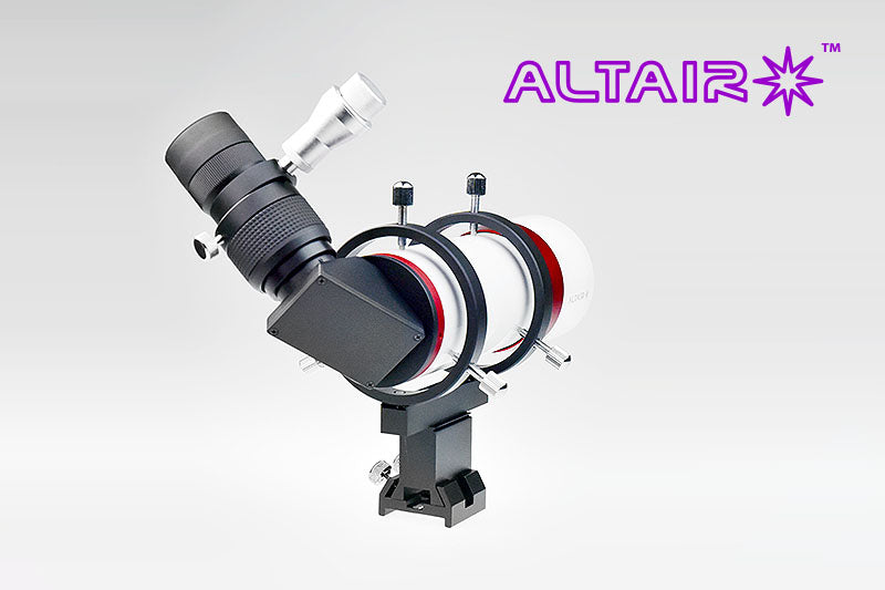 10x60mm RACI Finder Scope with 90° Erect Image Prism - Adjustable Illuminator & Eyepiece for Astronomy Stargazing and Telescope Accessories