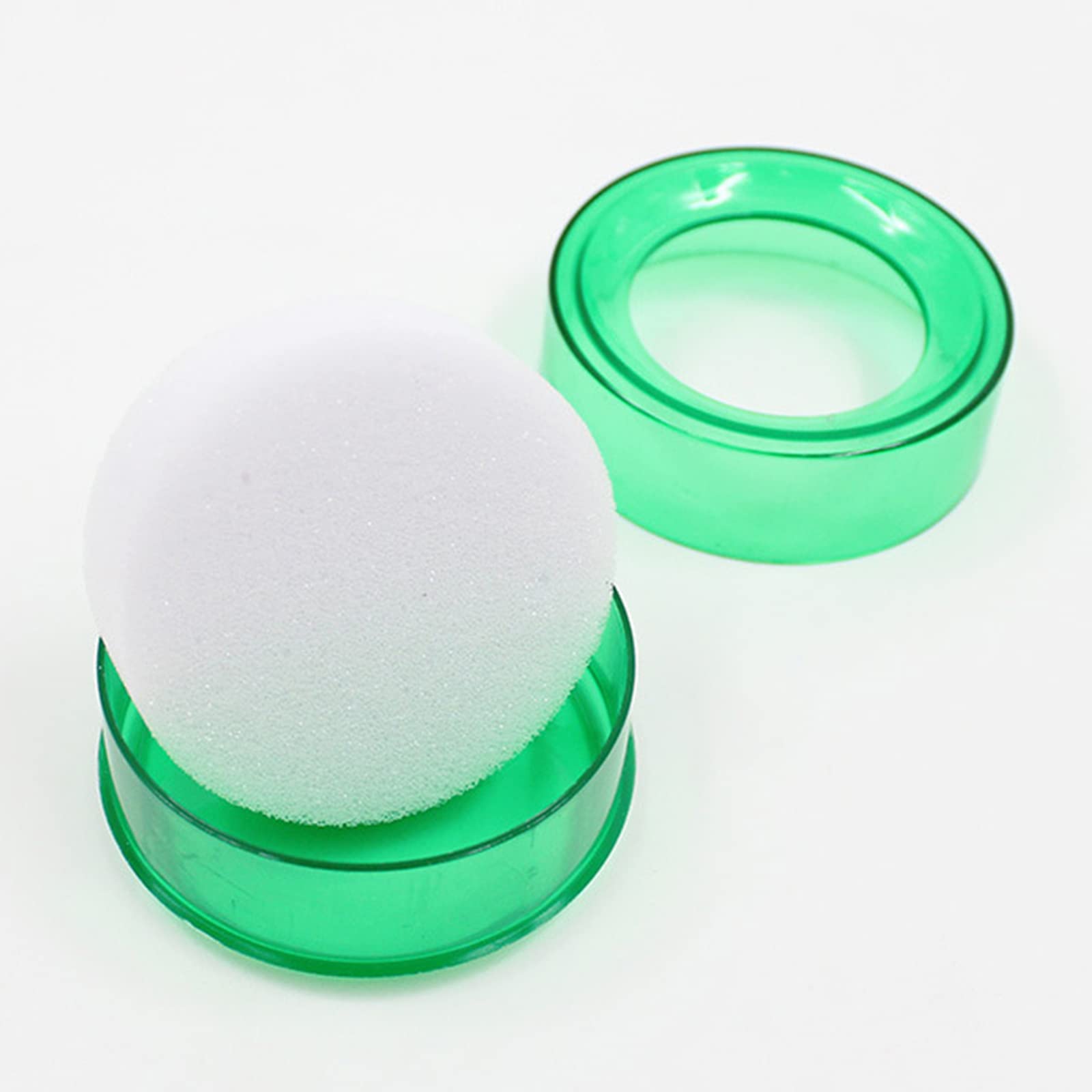 Finger Moistener Sponge Cup - Wet Sponge for Counting Money, Bills & Currency - Random Color Office Stationery Supply with Plastic Holder - Perfect for Bank Tellers, Cashiers & Financial Professionals