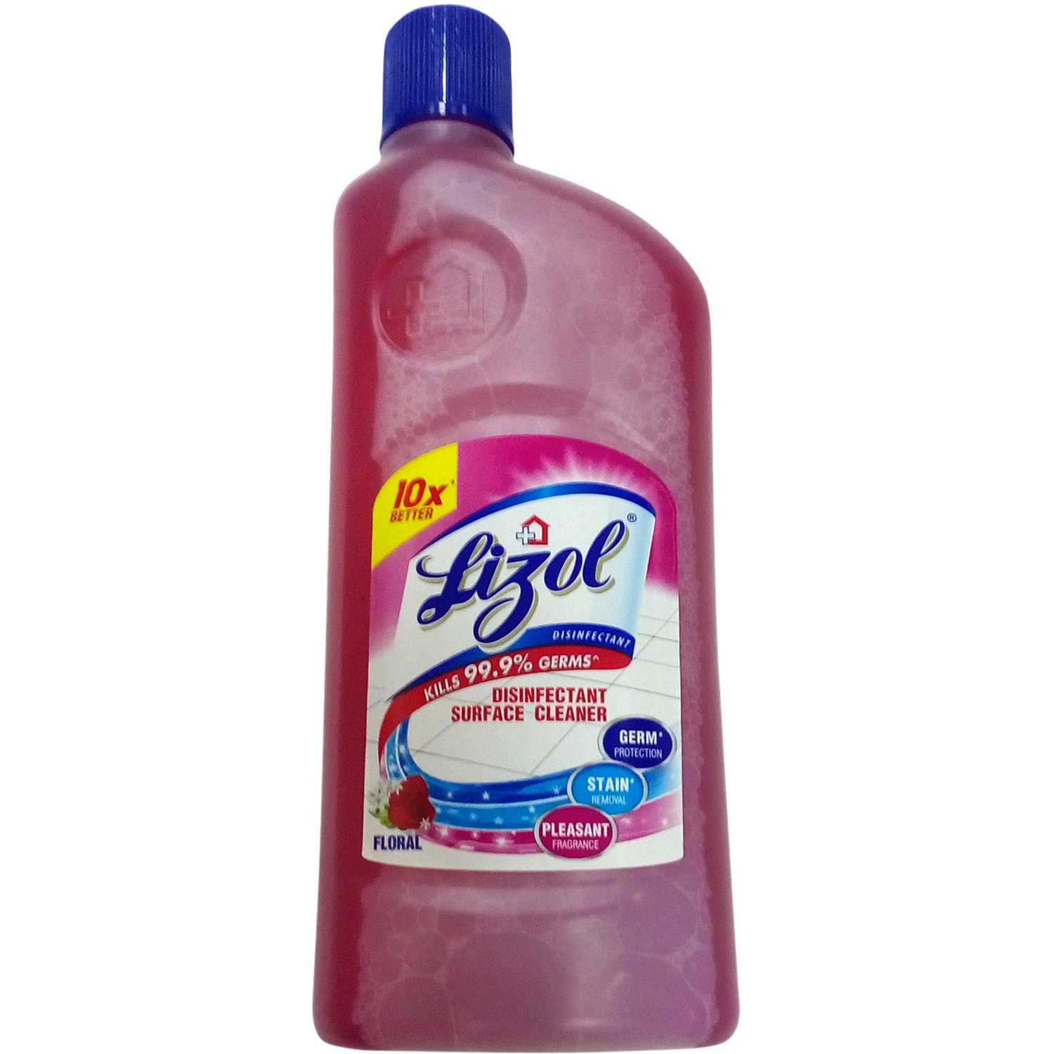 Lizol Floral Scent Surface Cleaner - 500ml Bottle for Kitchen, Bathroom & Home Disinfection | Kills 99.9% Germs