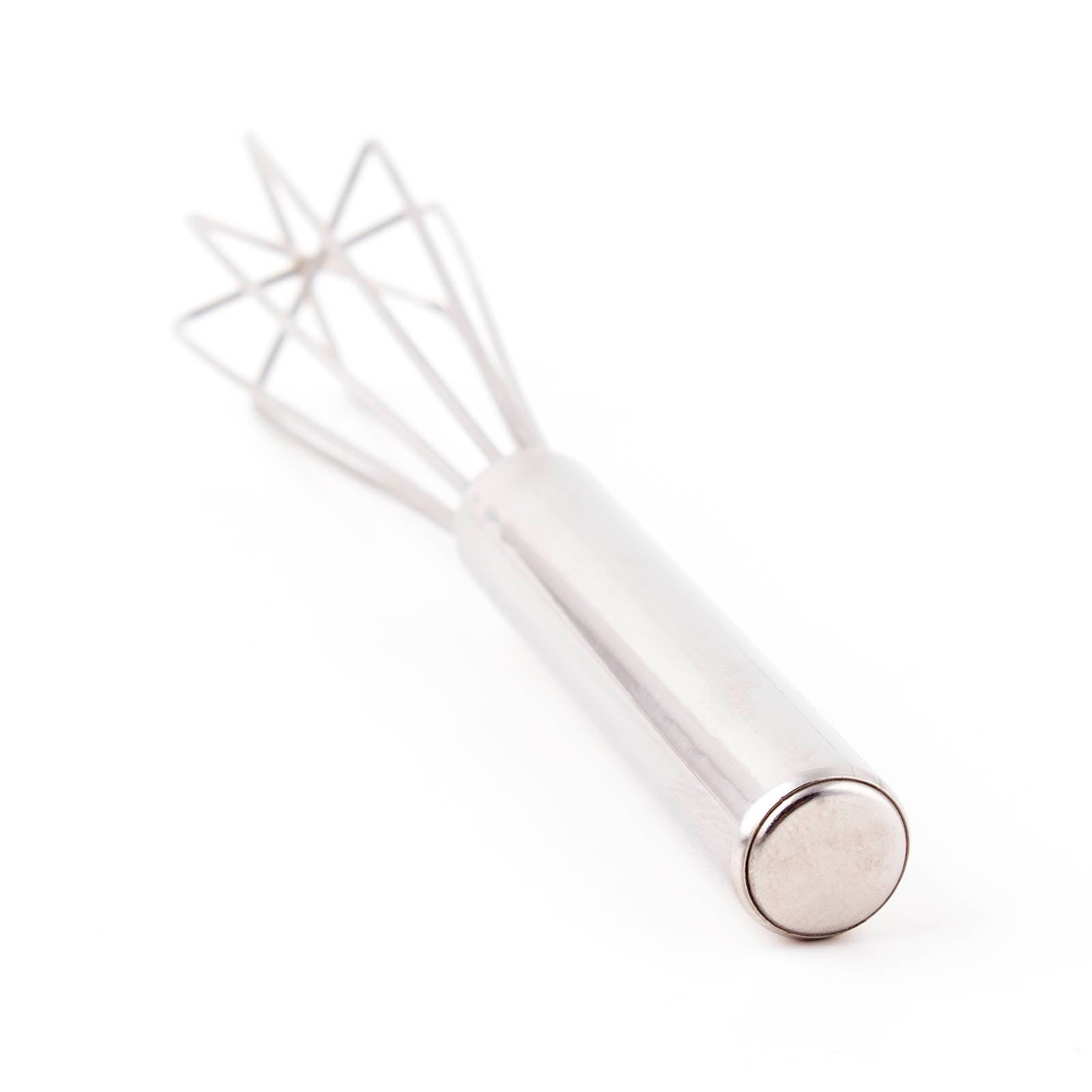 BarConic® Flat Shaped Mini Bar Whisk - 5 Inch Small Cocktail Mixing Tool for Espresso, Coffee, Matcha, Hot Chocolate & Baking - Perfect for Home Bar, Coffee Shop & Professional Bartenders