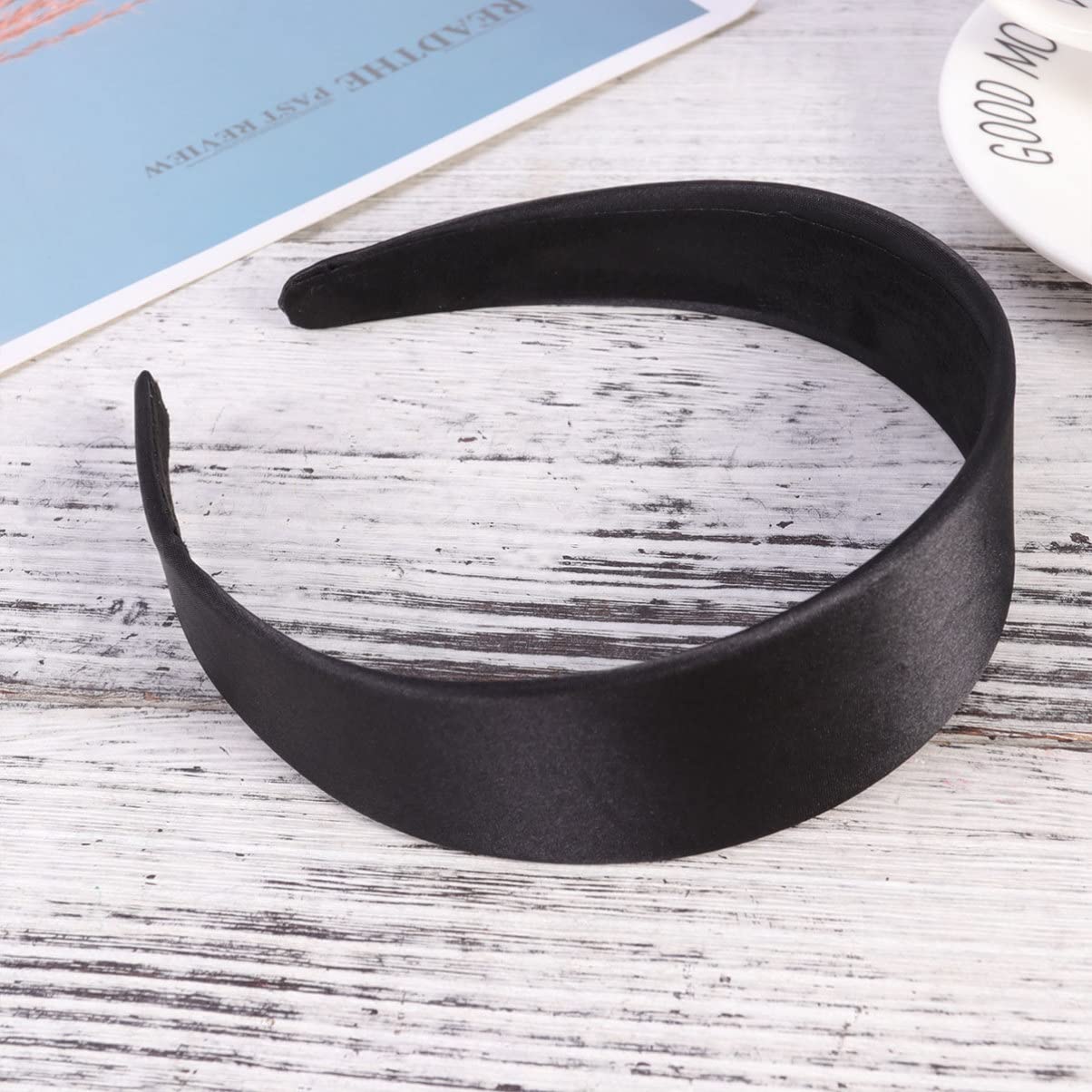 2Pcs No Teeth Headband for Women - Soft Hair Wraps & Headgear Accessories - Bridal Hair Rings, Fashion Scarf, Graceful European Style Headbands for Everyday & Special Occasions (Weddings, Parties, Work)