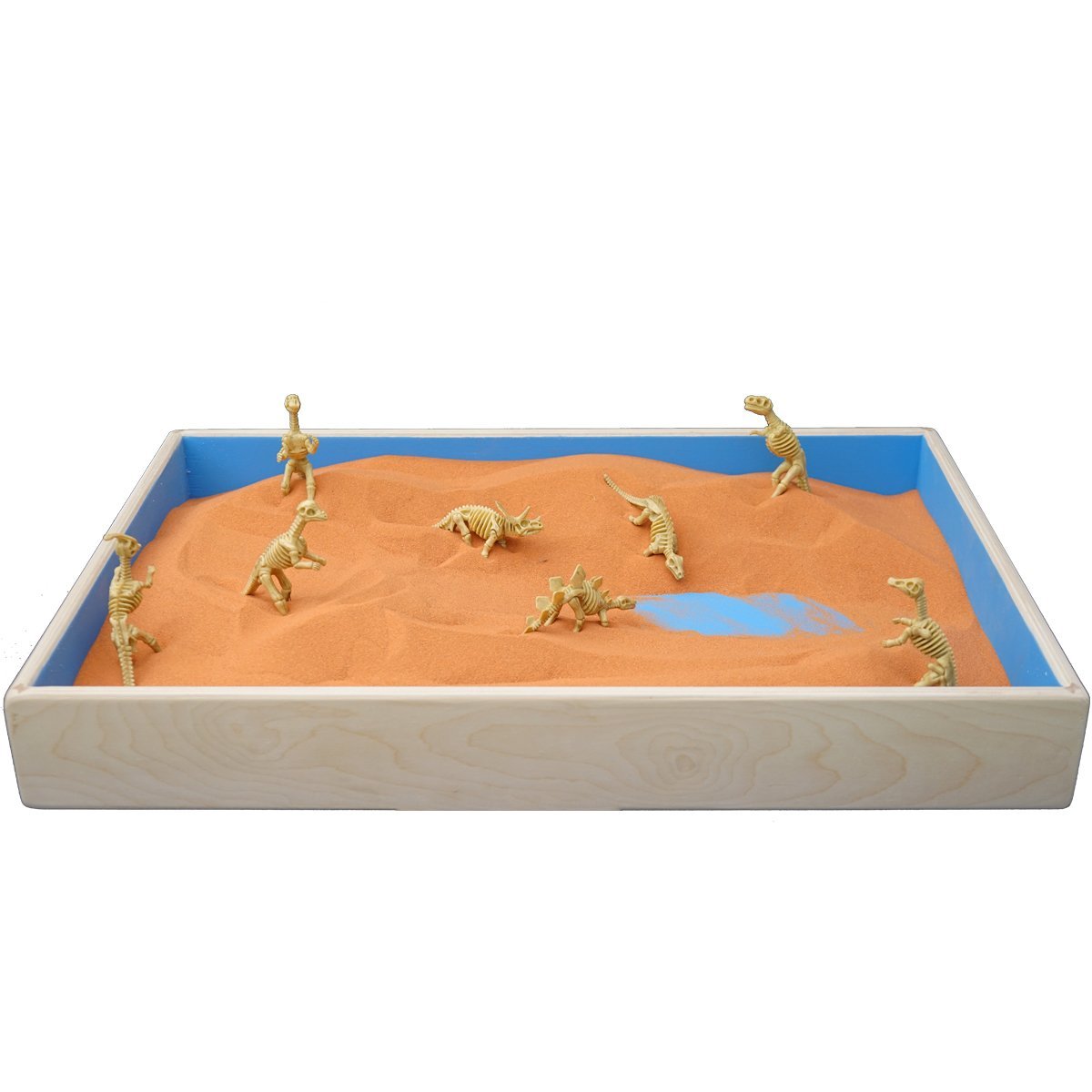 Original Jurassic Play Sand - 47 Pound Natural Sandbox Sand for Kids, Dinosaur Themed Sensory Play, Outdoor & Indoor Sandbox Activities - Perfect for Backyards, Preschools, and Daycare Centers