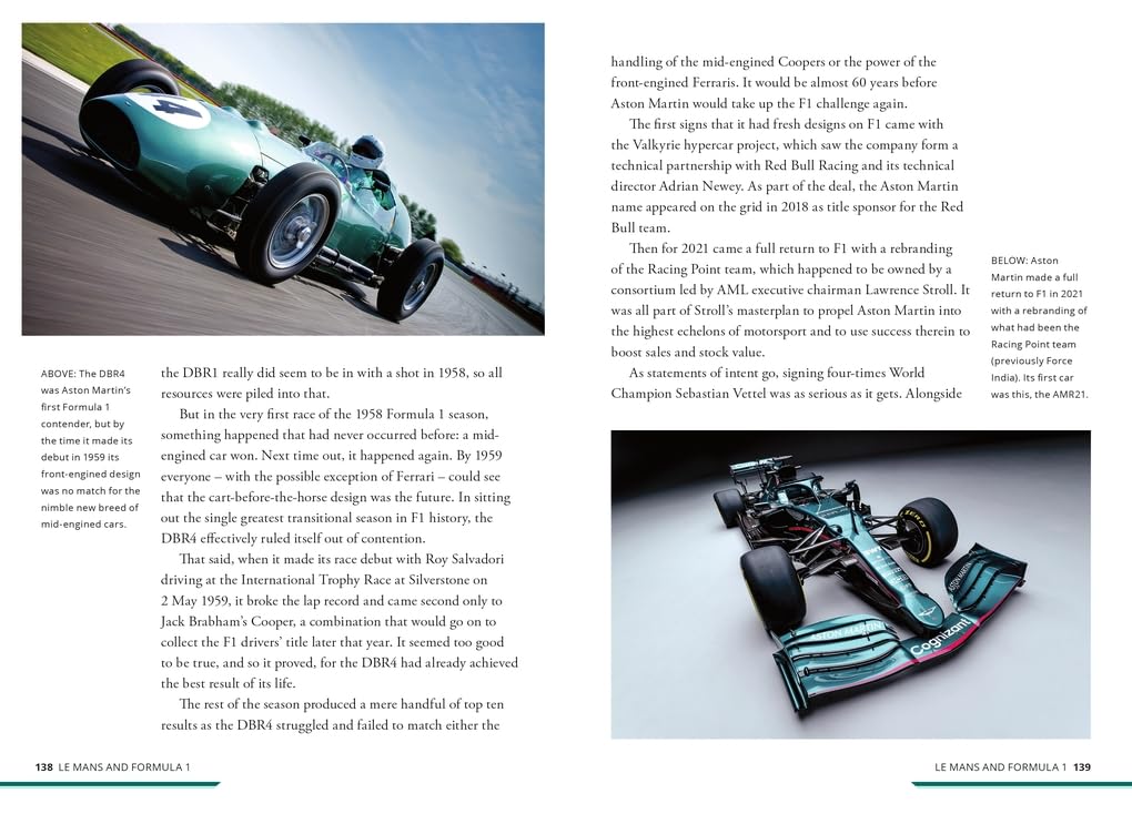 Aston Martin History Book: The Story of Cars & Automotive Excellence - Perfect for Car Enthusiasts, Collectors, and Gift Ideas