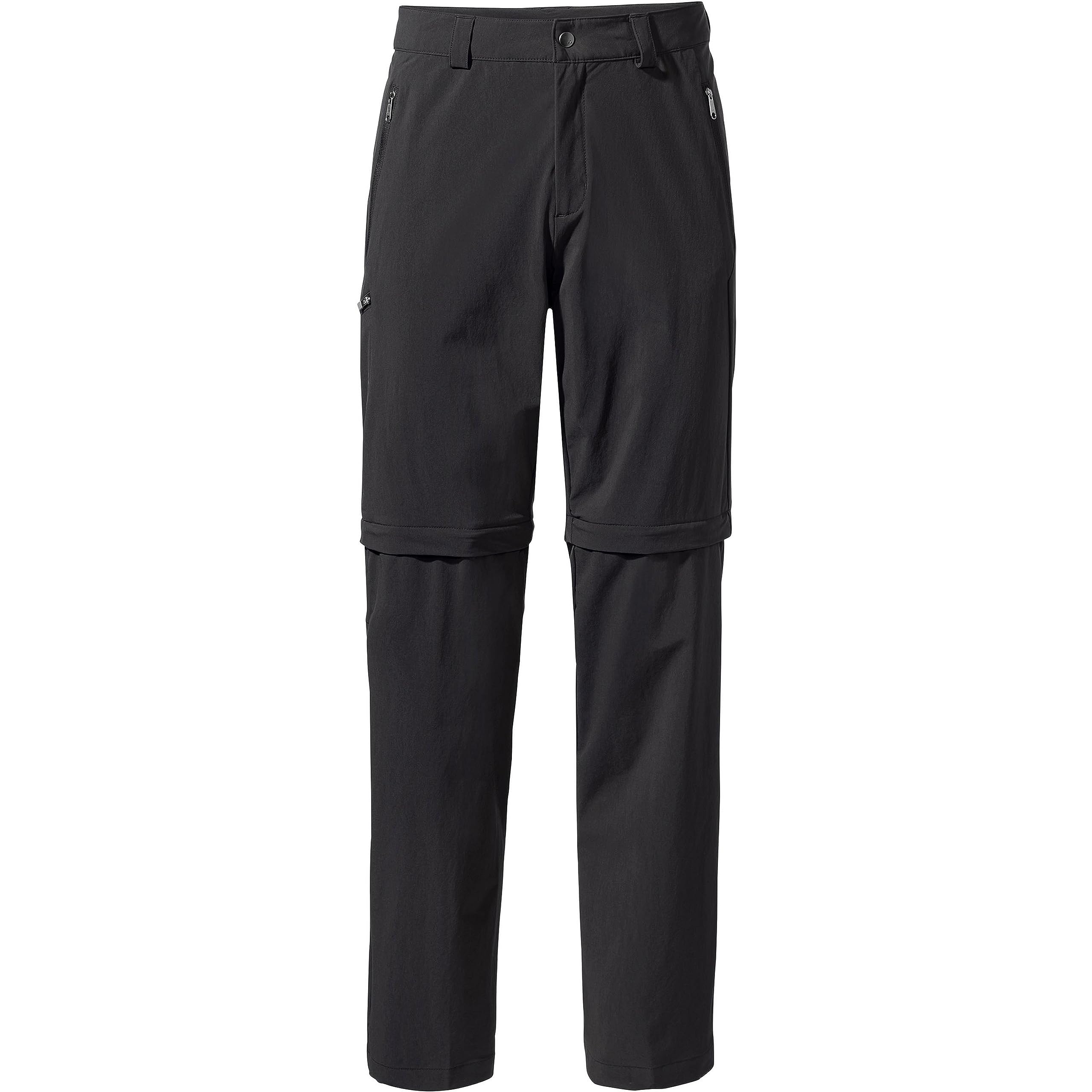 VAUDE 42642 Men's Farley Stretch Zo Pants II - Lightweight Hiking & Outdoor Adventure Trousers for Trekking, Camping & Travel