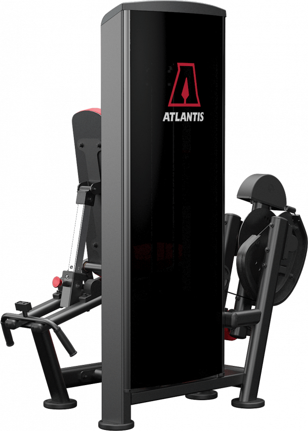 ATLANTIS Leg Extension and Lying Leg Curl Machine for Home Gym - Strength Training Equipment for Quads & Hamstrings - Perfect for Leg Workouts & Muscle Building