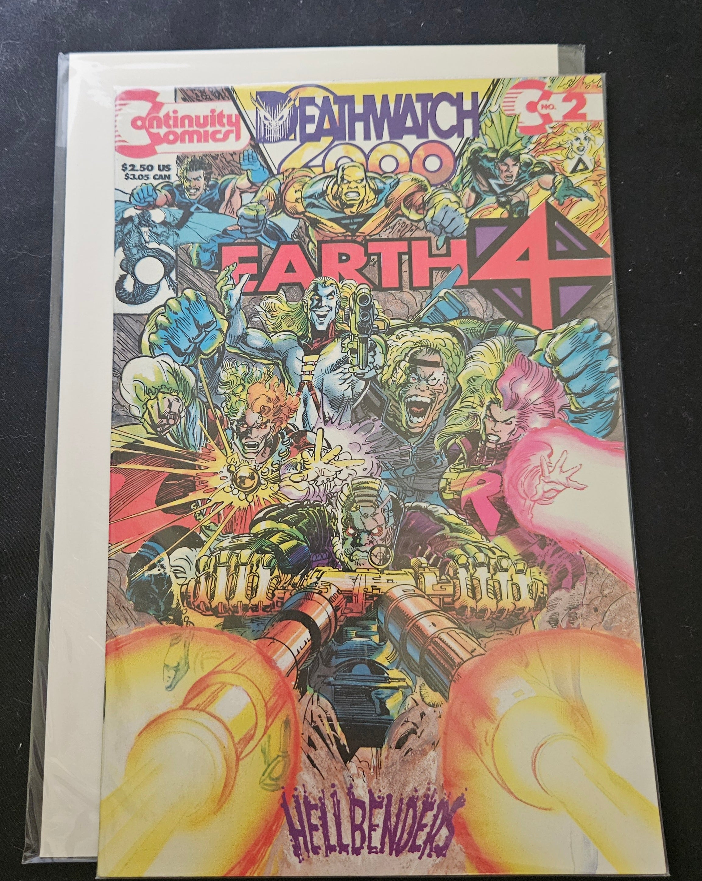 Deathwatch 2000: Earth 4 #2: The Lost and the Damned - Image Comics 1991 Vintage Collector's Edition | Rare Comic Book for Collectors & Sci-Fi Fans | Perfect for Display, Gifts & Investment