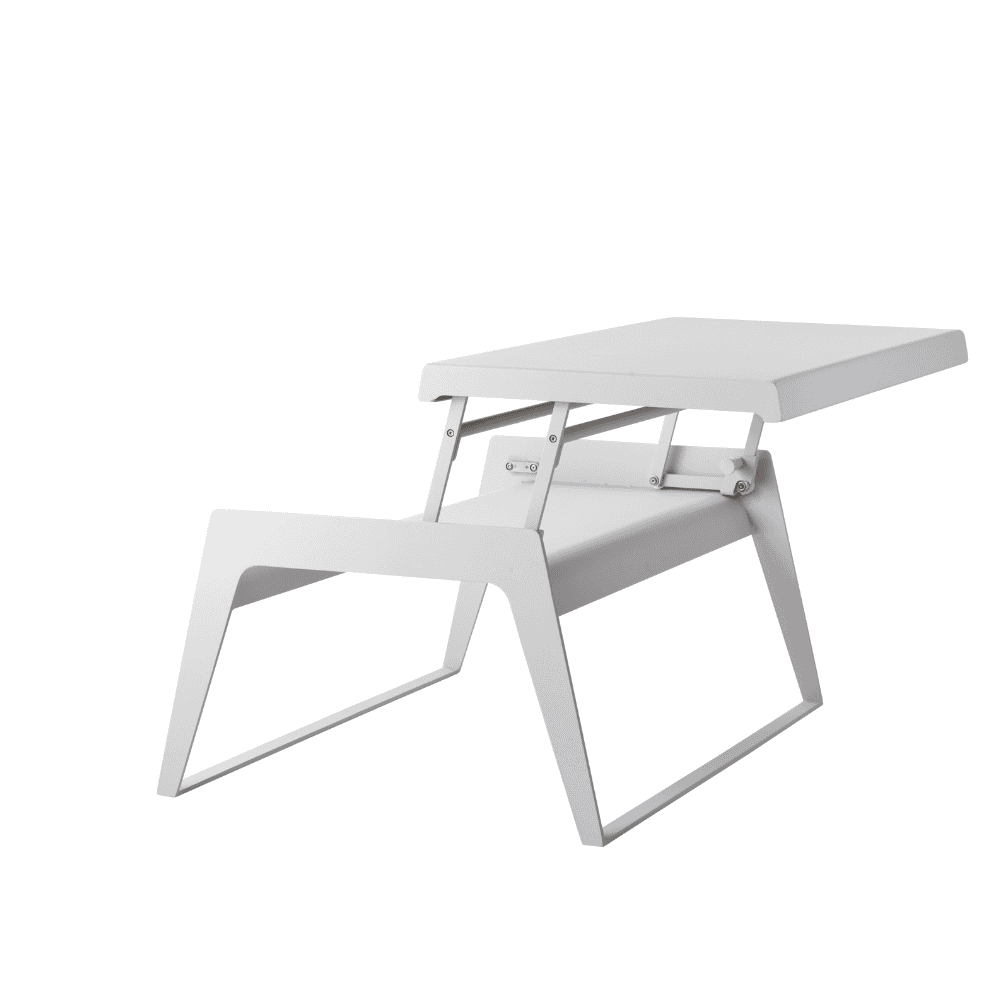 Adjustable Height Outdoor Coffee Table - Dual-Level Design for Patio, Garden & Poolside Relaxation | Durable & Weather-Resistant