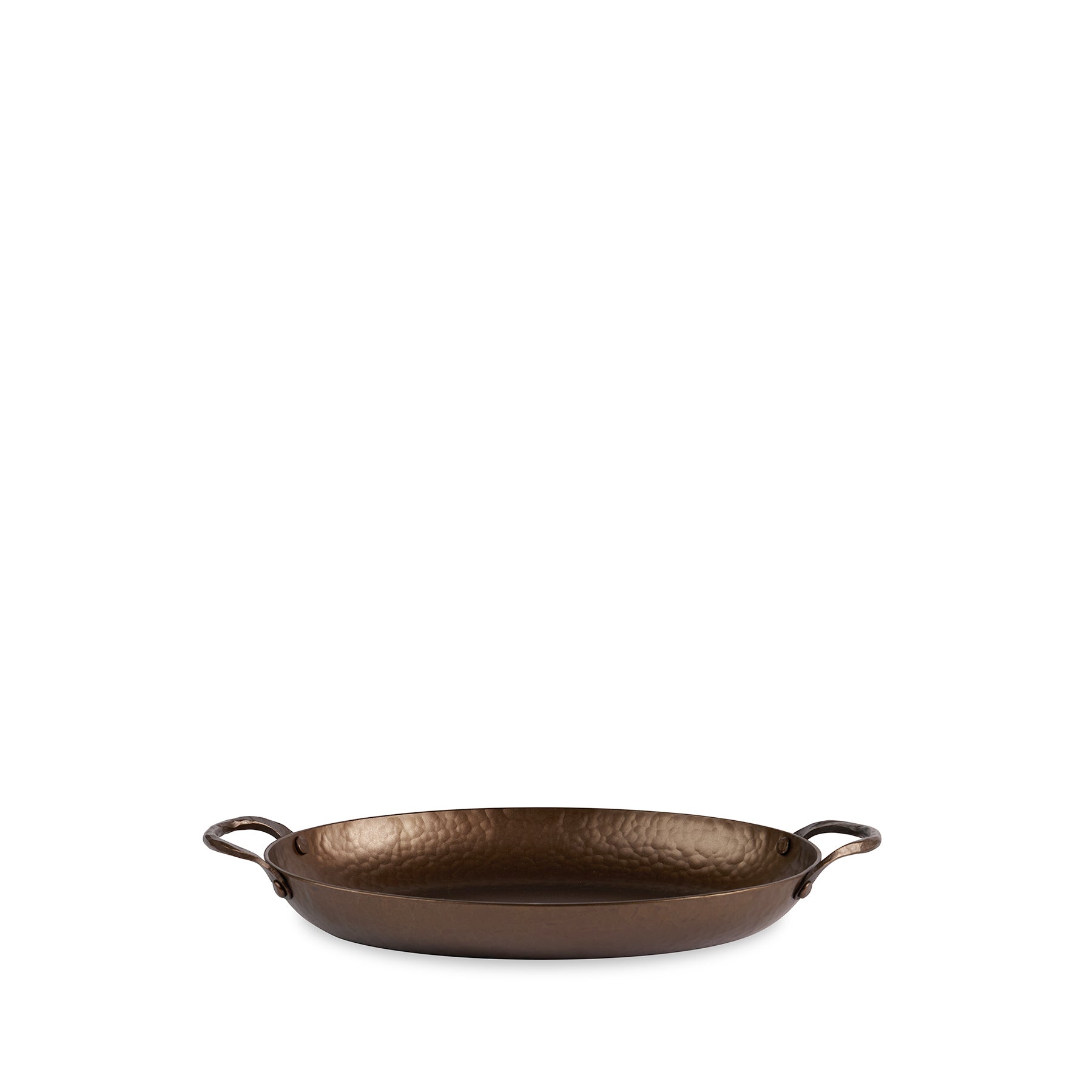 Premium Carbon Steel Oval Roaster - Heavy Duty Baking Pan for Turkey, Chicken & Roasts - Perfect for Thanksgiving, Christmas & Holiday Cooking