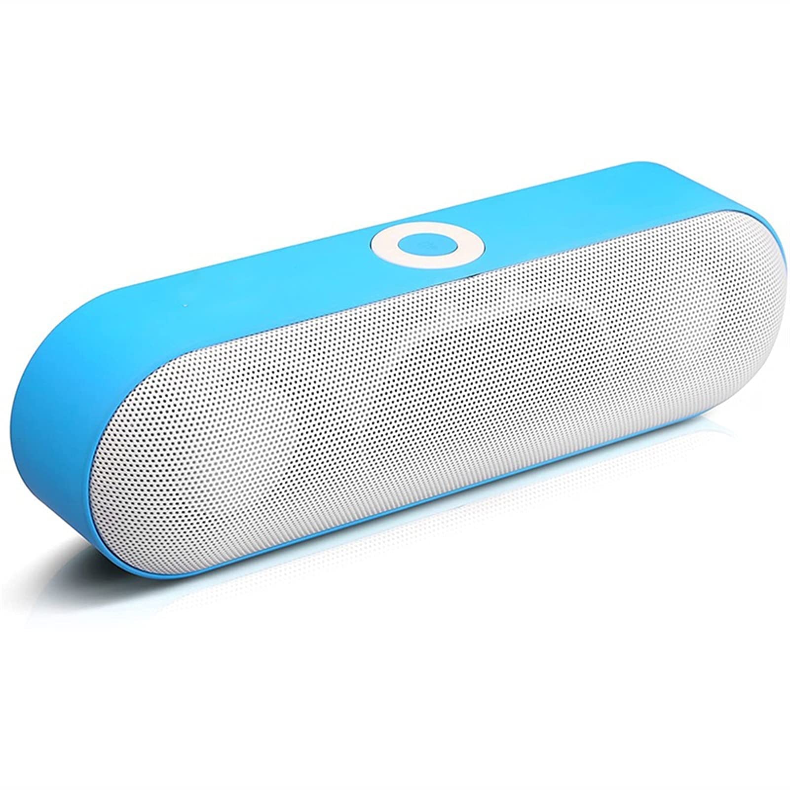 EXUAN Bluetooth Speaker - Mini Portable Wireless Speaker with 3D Stereo Sound, USB/TF Card Support, Long Battery Life - Perfect for Outdoor, Travel, Home & Party (Blue)
