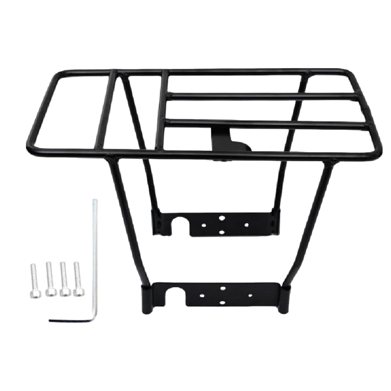 Electric Scooter Rear Cargo Rack - Aluminum Alloy Scooter Accessory for Shopping & Groceries | Durable Scooter Attachment for Commuting, Errands & Urban Transport