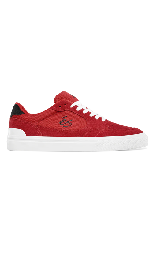 eS Caspian Men's Skateboarding Shoes - Red | High-Performance Skate Shoes for Street & Park Skating