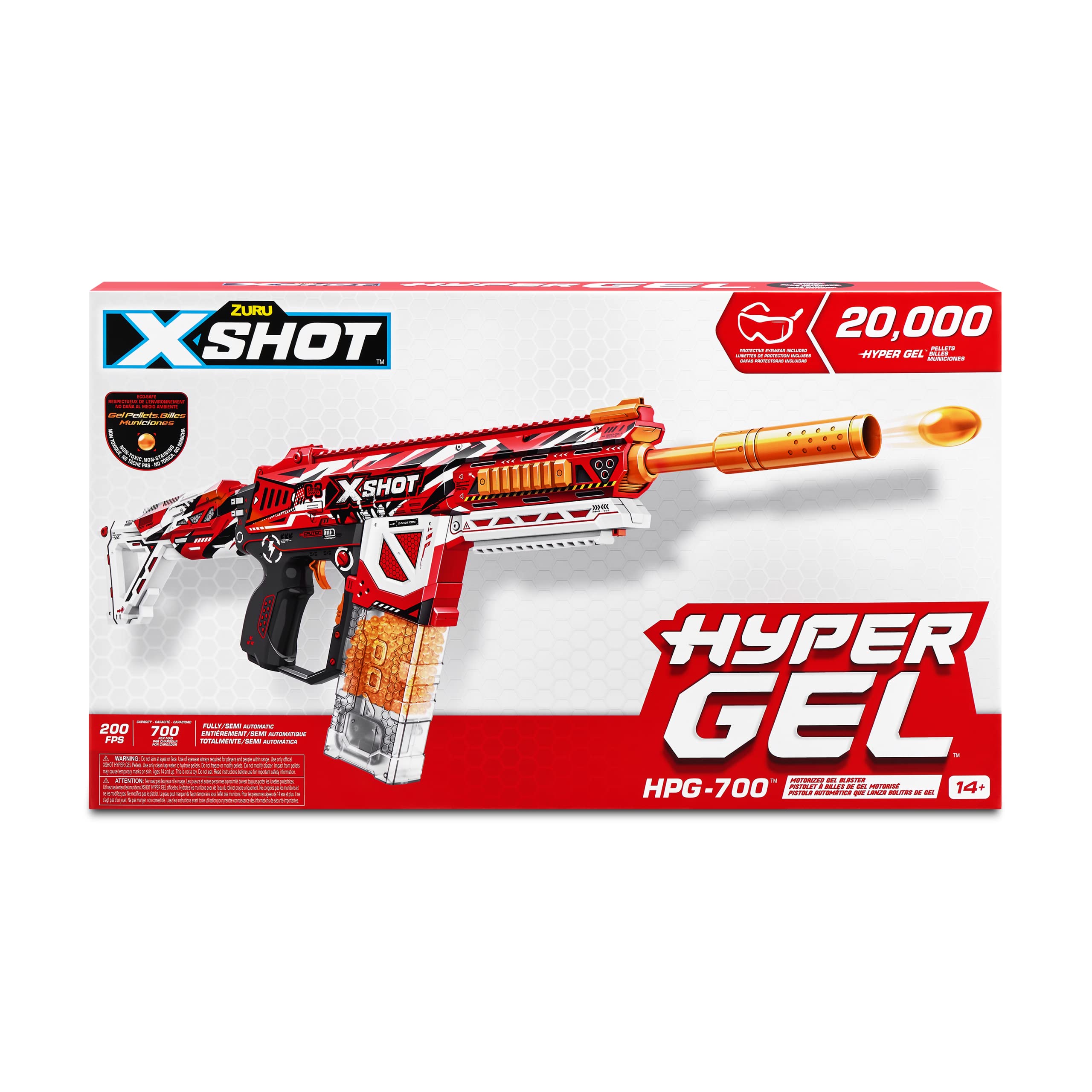 X-Shot Gel Blaster Assault Rifle (36620) - High Performance Gel Ball Blaster Toy for Outdoor Games, Team Battles & Target Practice - Perfect for Nerf Wars, Backyard Fun & Tactical Training