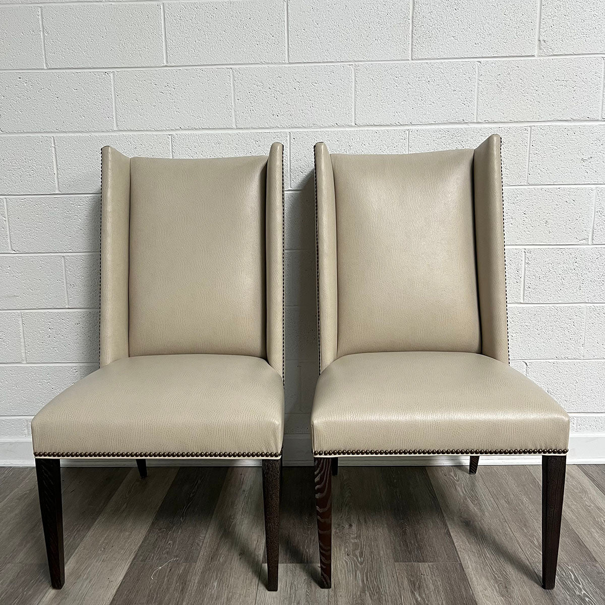 Premium Hickory Wood Dining Chairs - Set of 2 for Kitchen, Dining Room & Outdoor Patio - Rustic Farmhouse Style Seating Furniture
