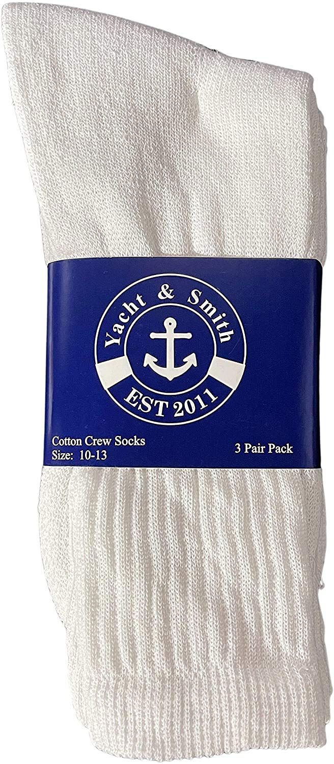 300 Pairs Bulk Cotton Crew Socks for Men & Women - Wholesale Comfort Socks for Homeless Shelter Donations & Charity Drives - Perfect for Shelters, Food Banks, and Community Outreach Programs