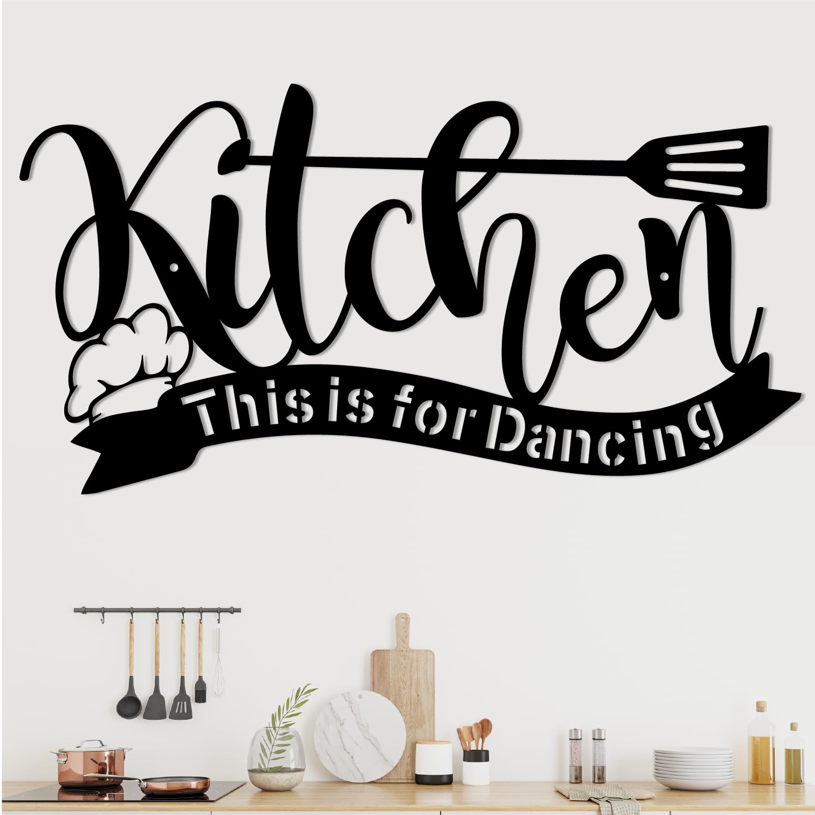 Farmhouse Metal Kitchen Wall Decor Sign - 15