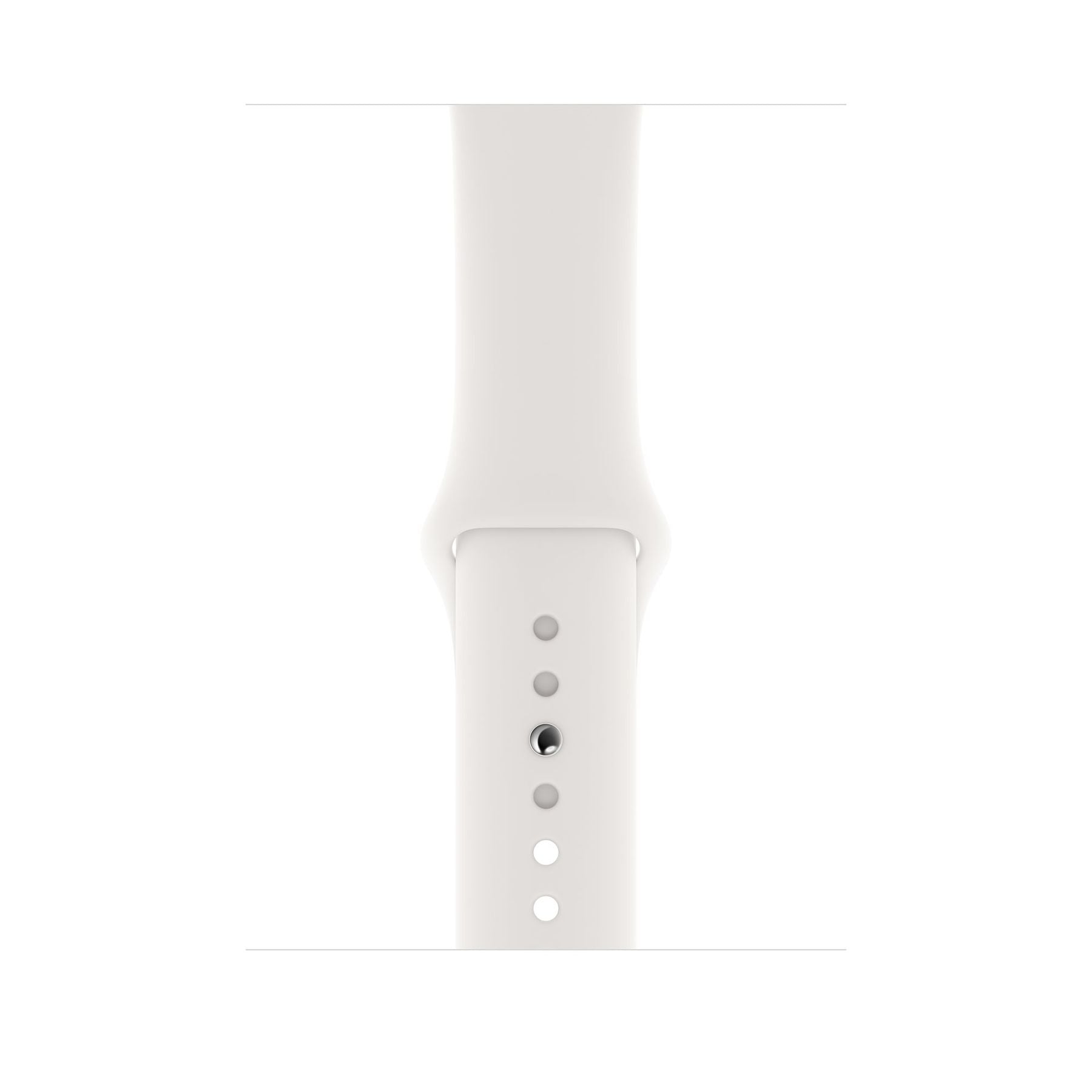Premium Sport Band for Apple Watch - White | Comfortable & Durable Fitness & Running Strap for Workouts & Daily Wear