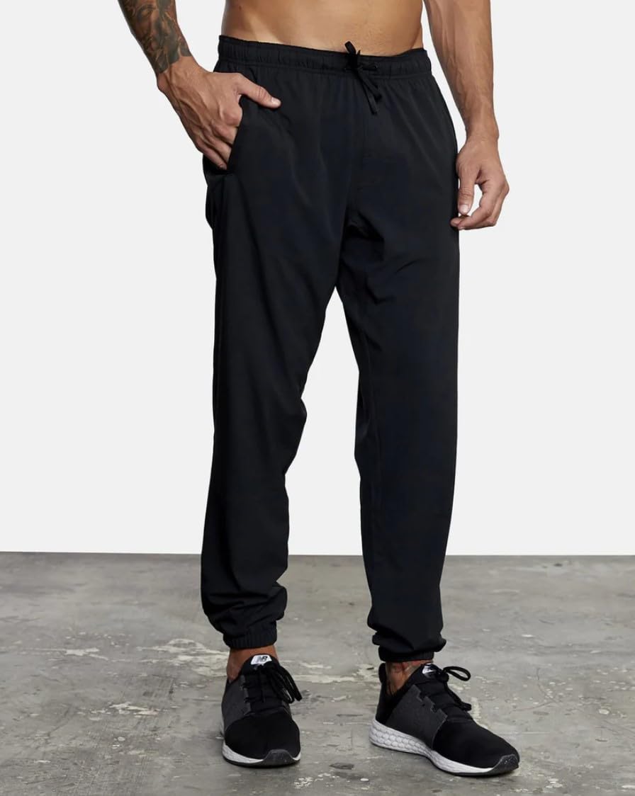 RVCA Men's Yogger Pant - Comfortable & Durable Casual Jogger Pants for Outdoor, Travel & Lounge Wear