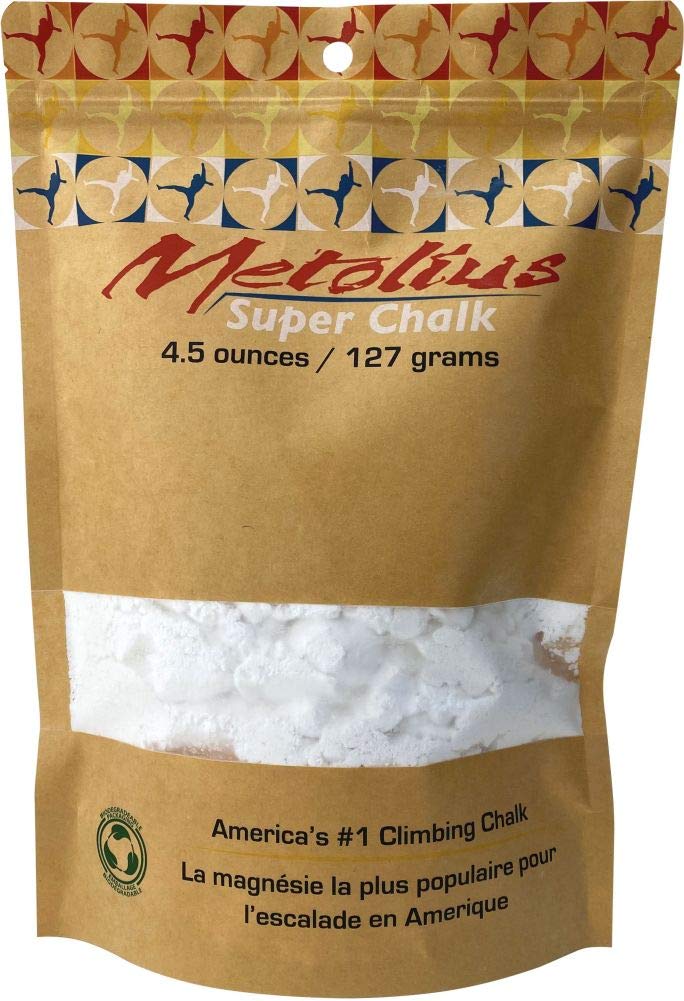 Metolius Super Chalk - Premium Climbing Chalk for Better Grip | Ideal for Rock Climbing, Bouldering & Weightlifting