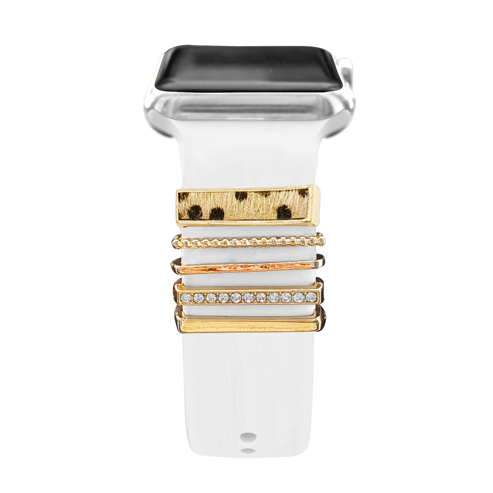 Stylish Watch Band Charms & Jewelry Accessories - Elegant Decor for Apple Watch, Fitbit, Samsung Bands - Perfect for Everyday Wear, Gifts & Special Occasions