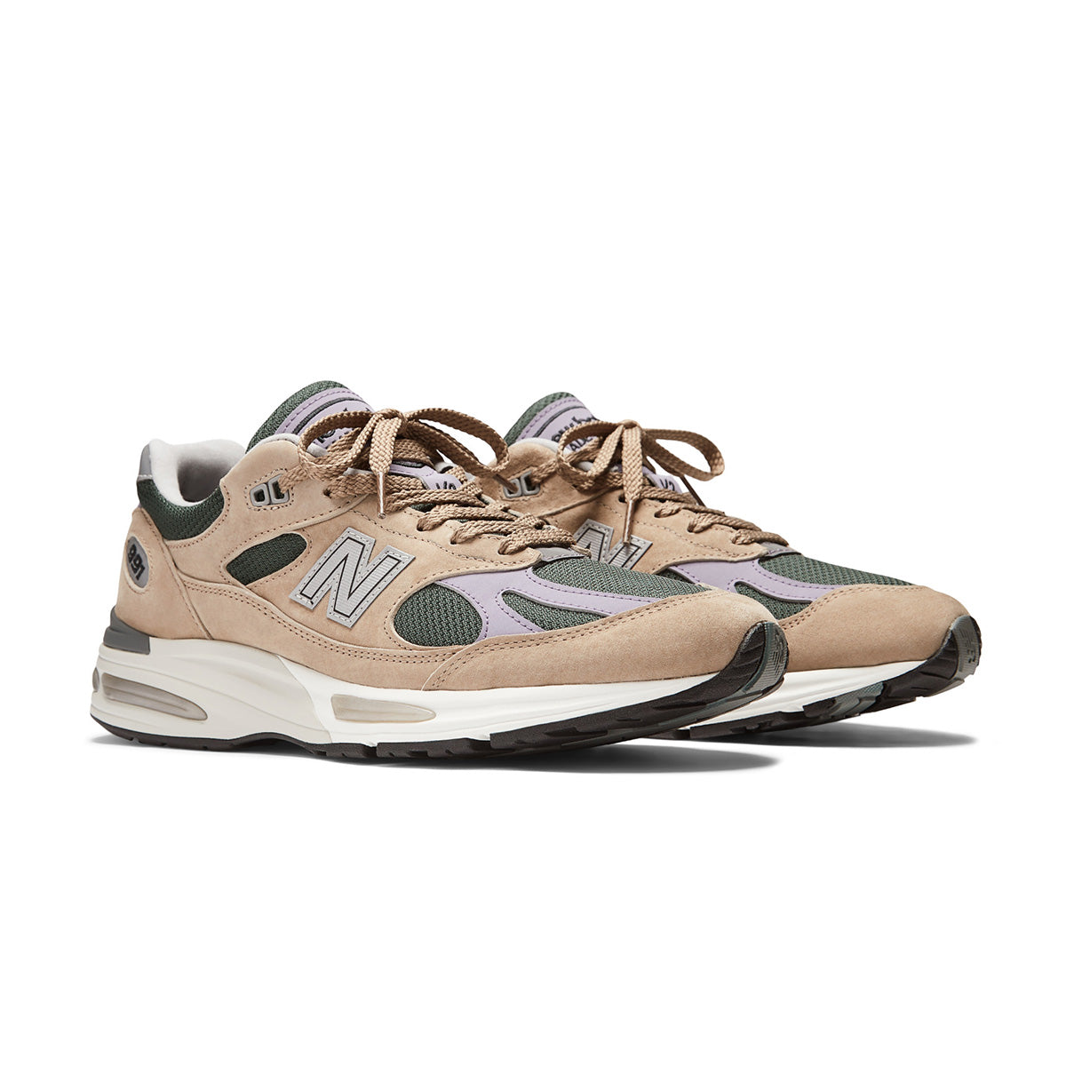 New Balance 991v2 'Essentially Offbeat Cement' Sneakers - Men's Running Shoes for Comfort & Style - Perfect for Jogging, Gym Workouts & Casual Wear