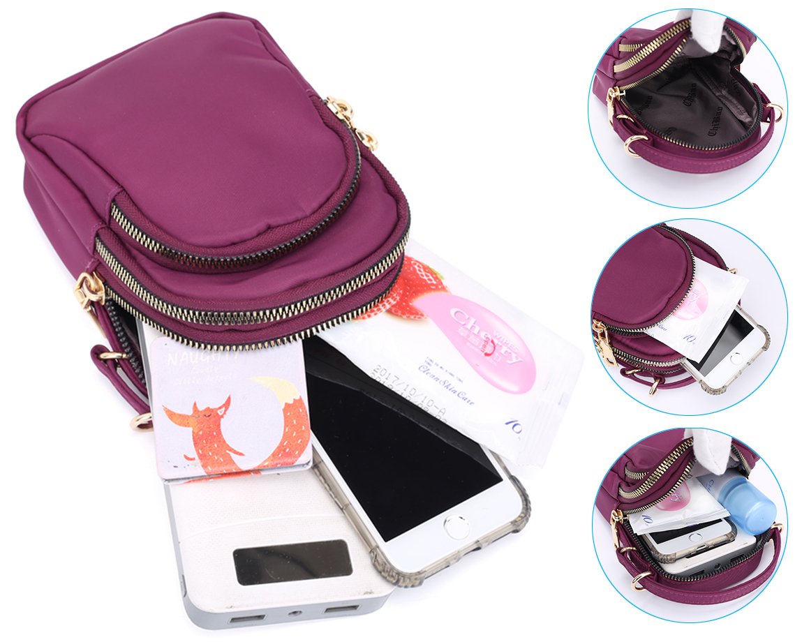 Women's Crossbody Phone Purse - Small Smartphone Wallet Holder for iPhone & Android - Perfect for Travel, Shopping, and Everyday Use