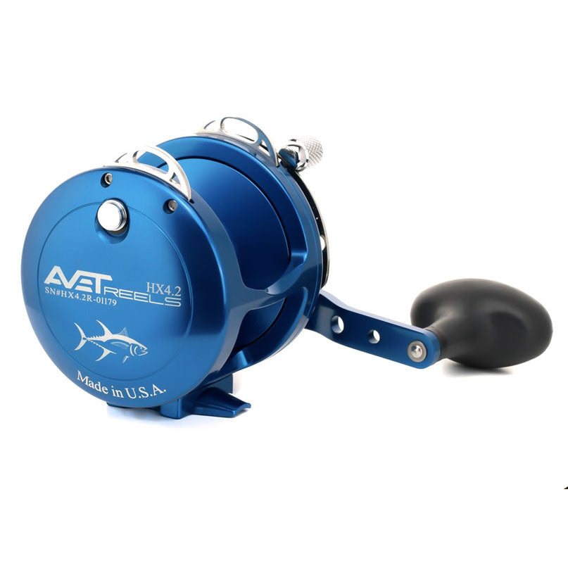 Avet HX 4.2 Single Speed Saltwater Fishing Reel - Professional Offshore Big Game Fishing Gear for Tuna, Marlin & Swordfish