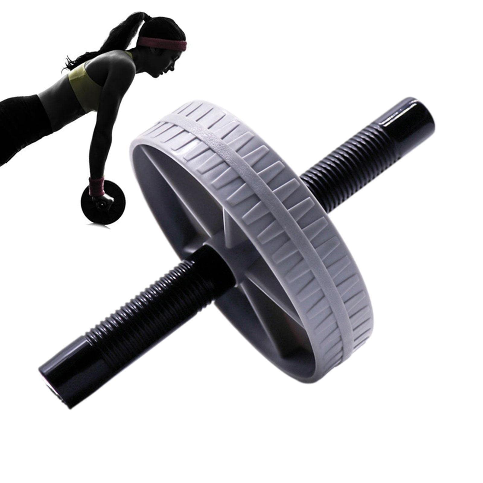 Abdominal Exercise Wheel - Core Workout Roller with Ergonomic Handle for Home & Gym Training | Strengthen Abs, Back & Core Muscles | Perfect for Fitness, Strength Training & Toning
