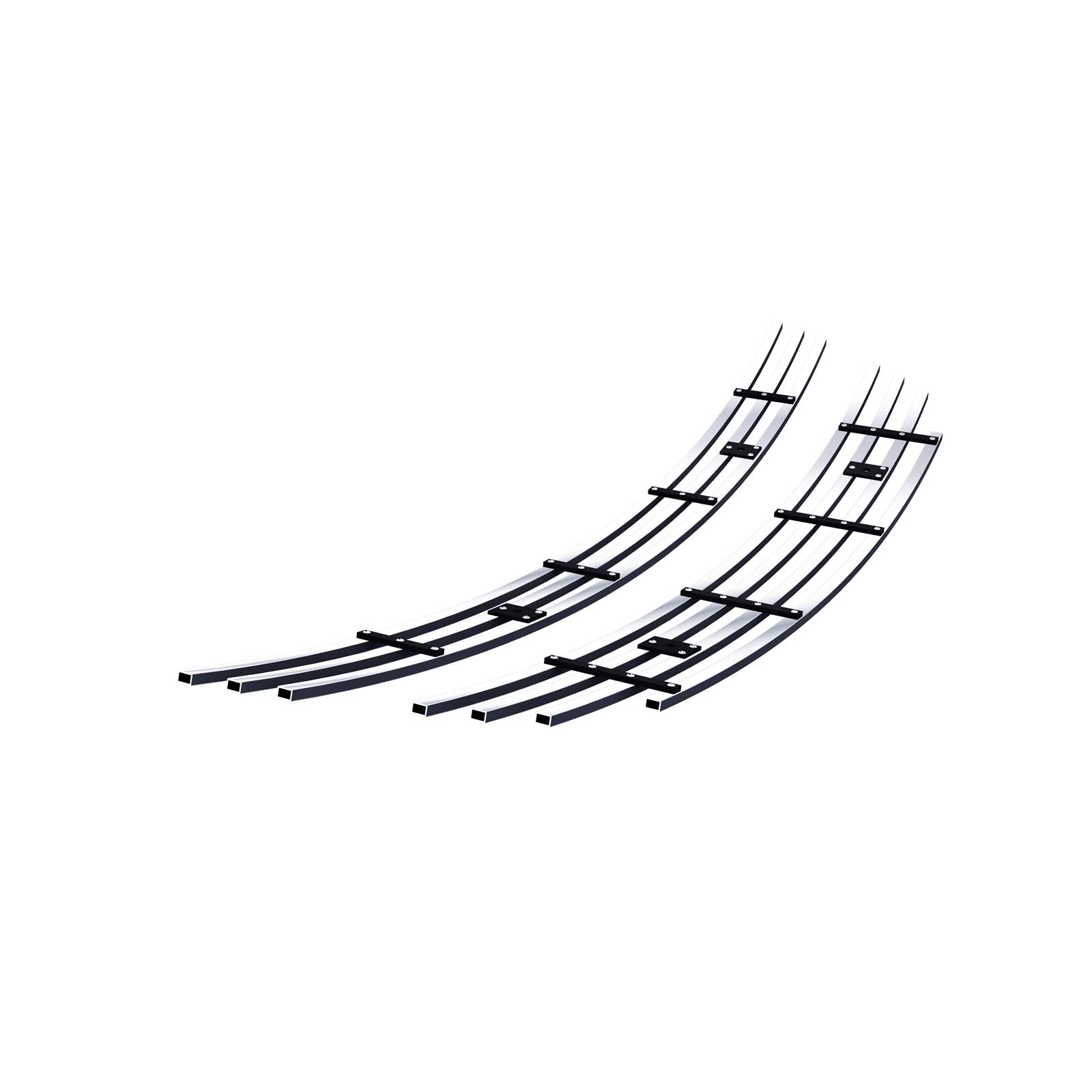 APS Compatible with Chevy Cobalt 2005-2010 Chrome Billet Front Grill Grille Insert RE-C65752A - Upgrade Your Car's Style for Street & Show