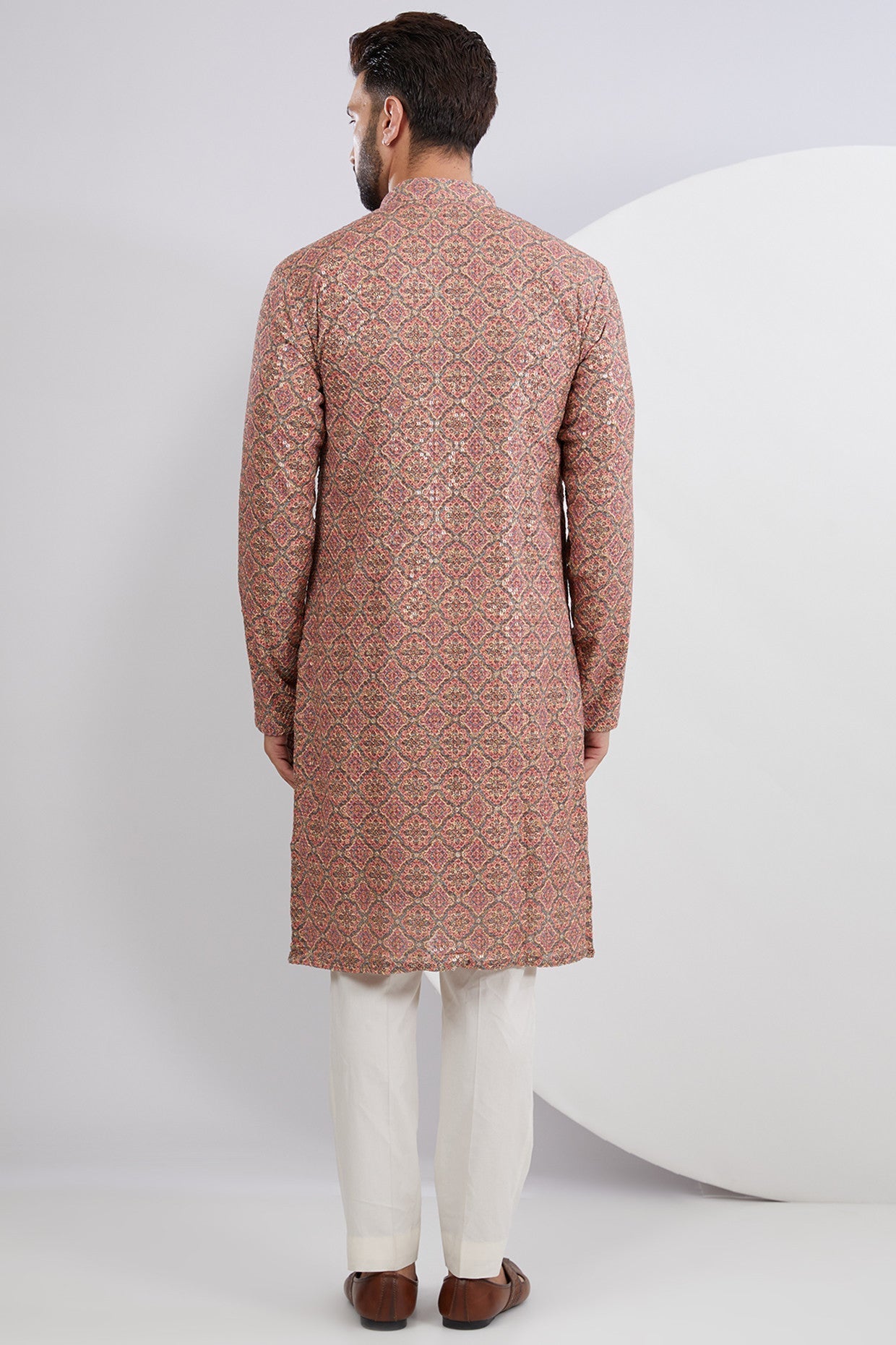 Stylish Multi Embroidered Printed Kurta for Women - Perfect for Festivals, Weddings & Ethnic Occasions