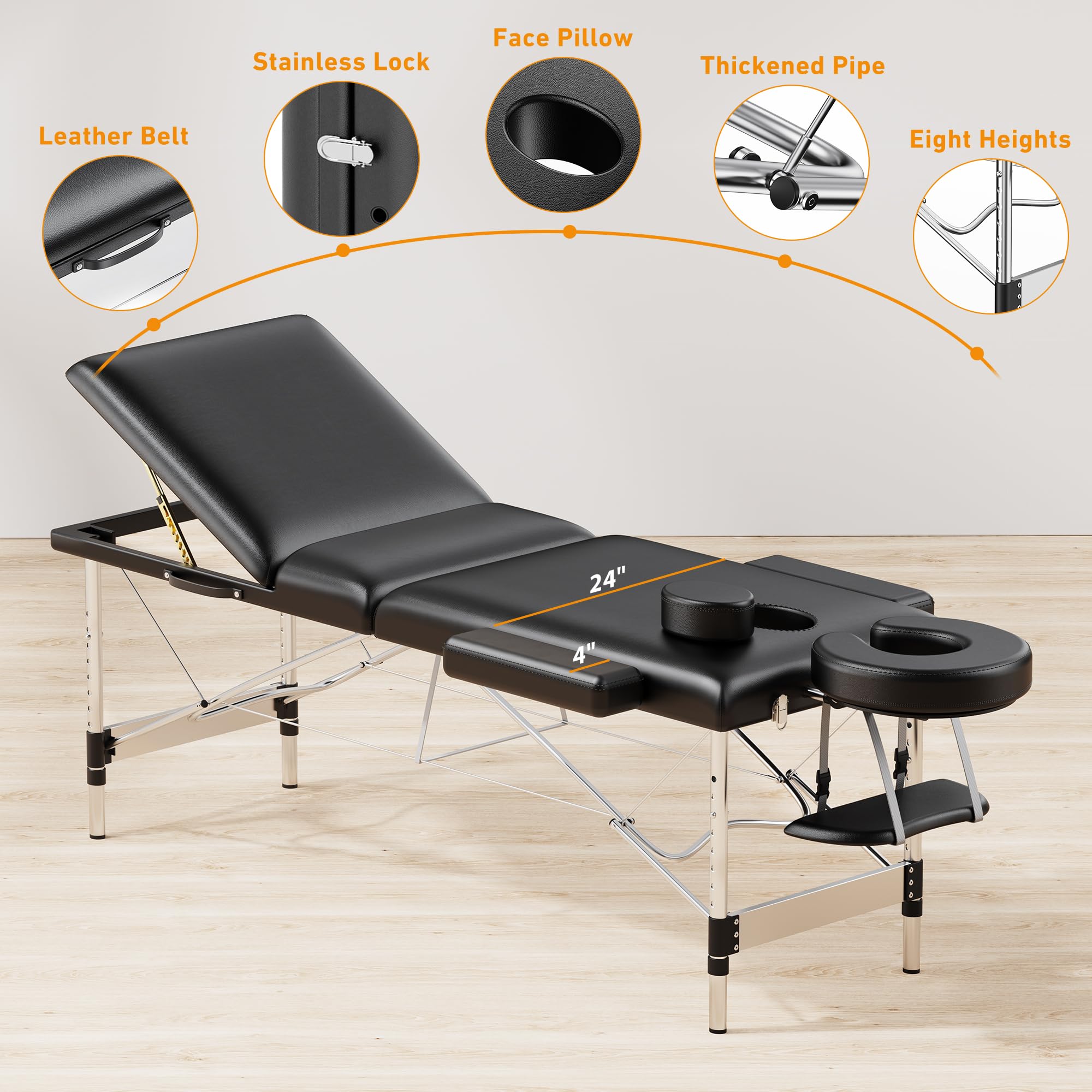 Portable Professional Massage Table - 84