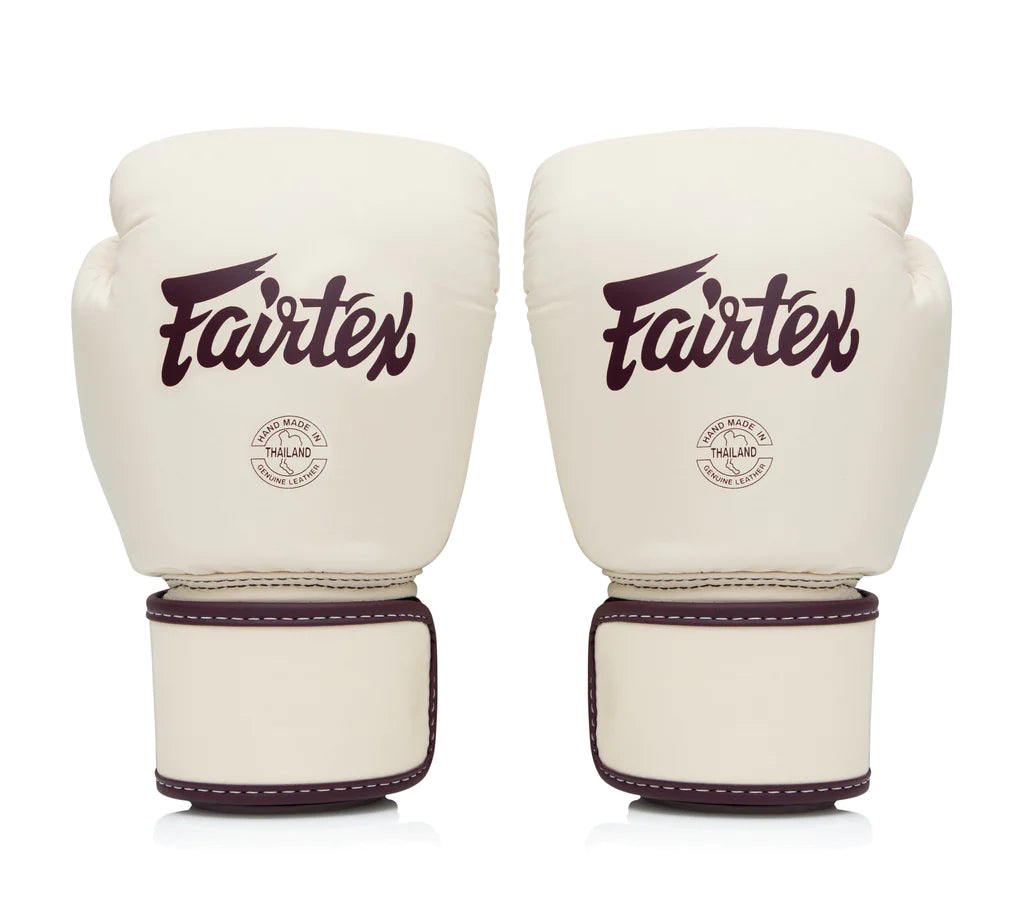 Fairtex BGV16 16oz Leather Muay Thai Boxing Gloves for Training, Sparring & Competition - Premium Hand Protection for Kickboxing, MMA & Martial Arts