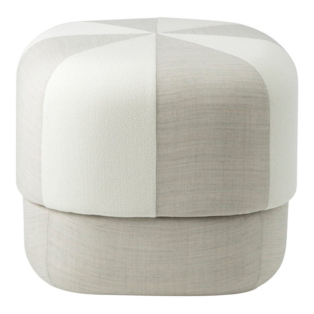Legal Circus Pouf Duo Ottomans by Normann Copenhagen - Stylish Seating for Living Room, Lounge, or Bedroom Decor
