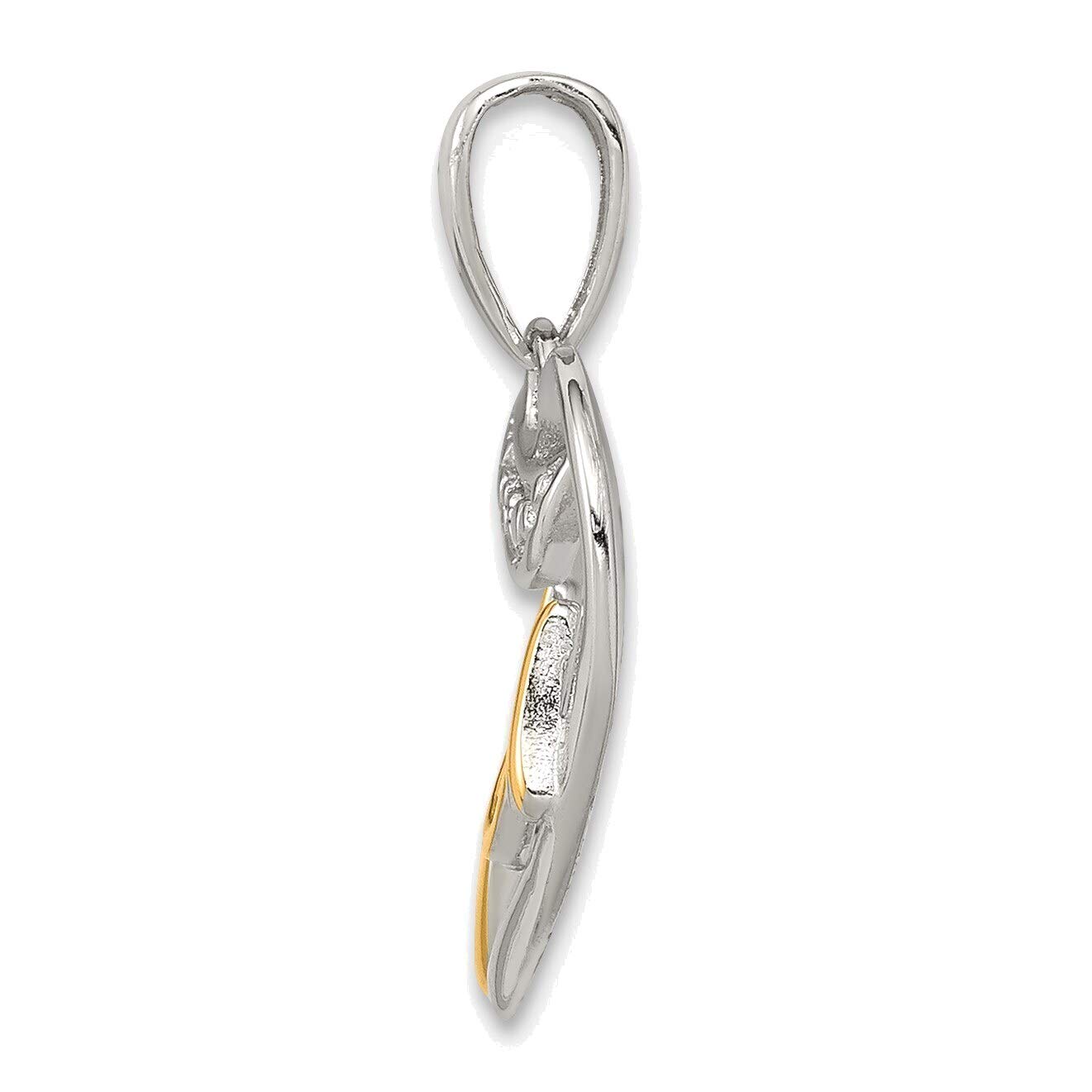 Sterling Silver Diamond Mom Pendant - Perfect Gift for Mother's Day