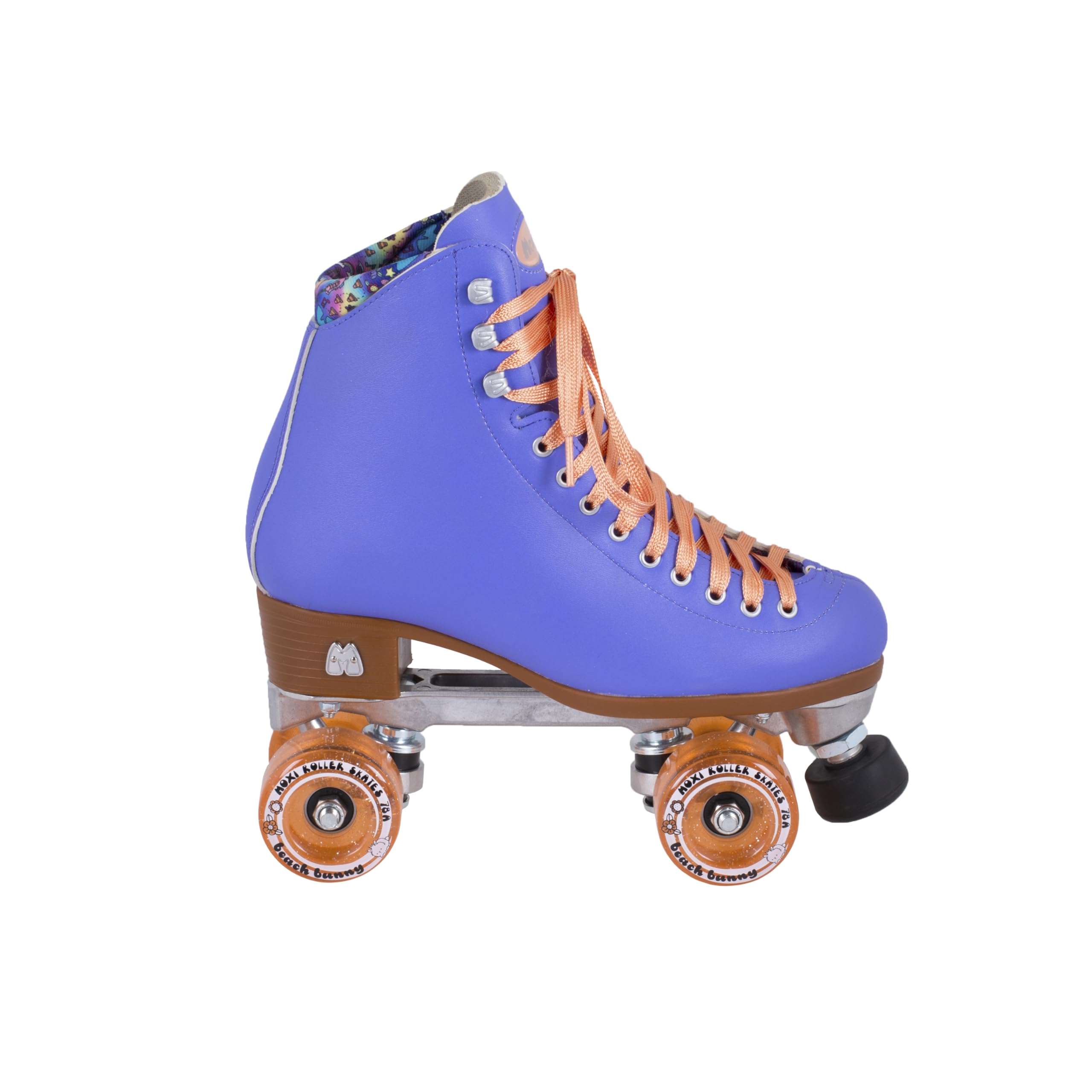 Moxi Beach Bunny Roller Skates for Women - Stylish Quad Skates with Comfortable Padding & Outdoor Wheels | Perfect for Outdoor Skating, Roller Derby & Rink Fun