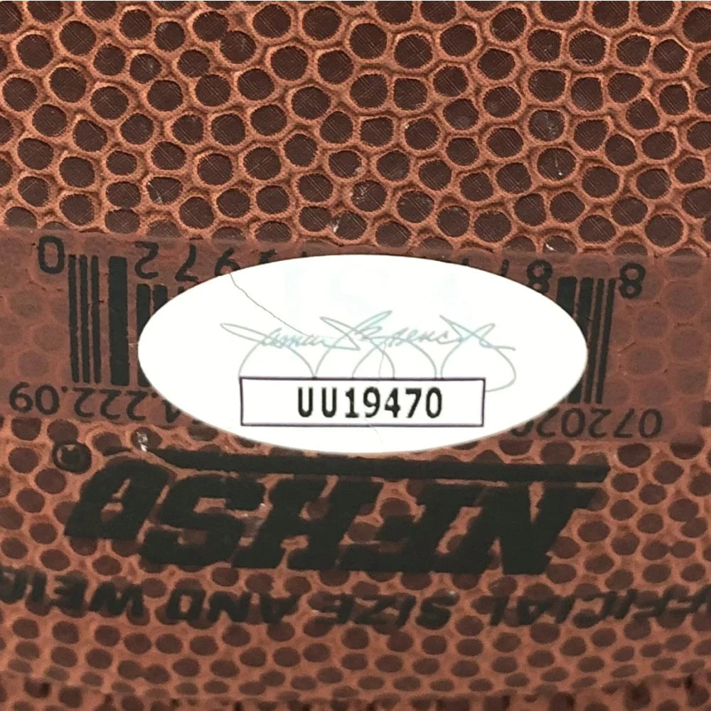 James Conner Autographed NFL Football with JSA COA - Pittsburgh Steelers & Arizona Cardinals Memorabilia - Perfect for Collectors, Fans, and Sports Memorabilia Displays