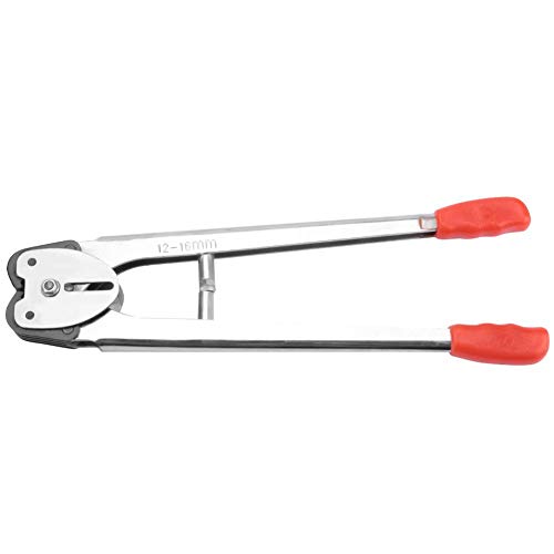 Heavy Duty Manual Steel Strapping Tool - Plastic Strap Tensioner and Sealer for Secure Packaging | Ideal for Shipping, Moving Boxes & Industrial Packing